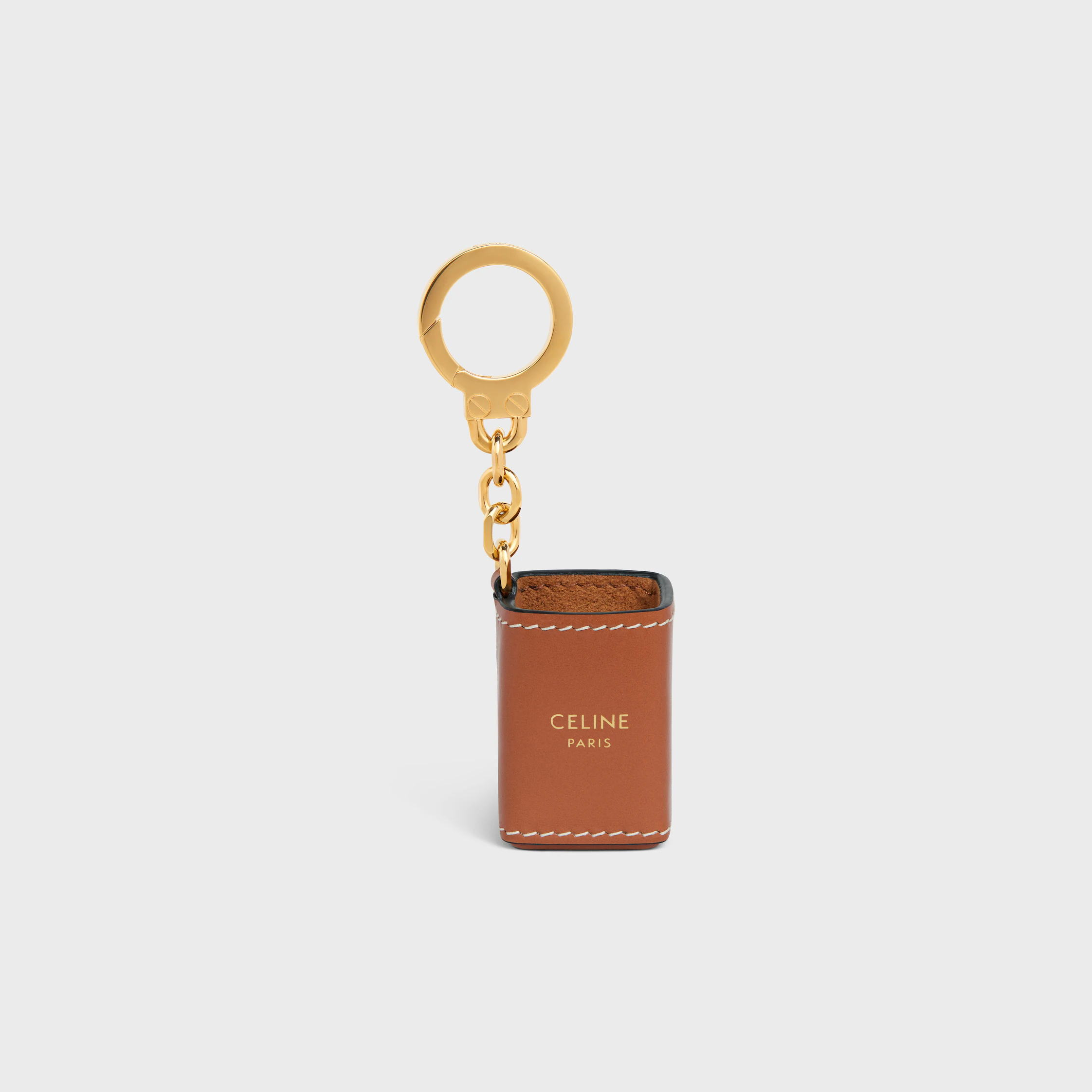 Colgante Porta Perfume Miniatura en Cuero de Becerro