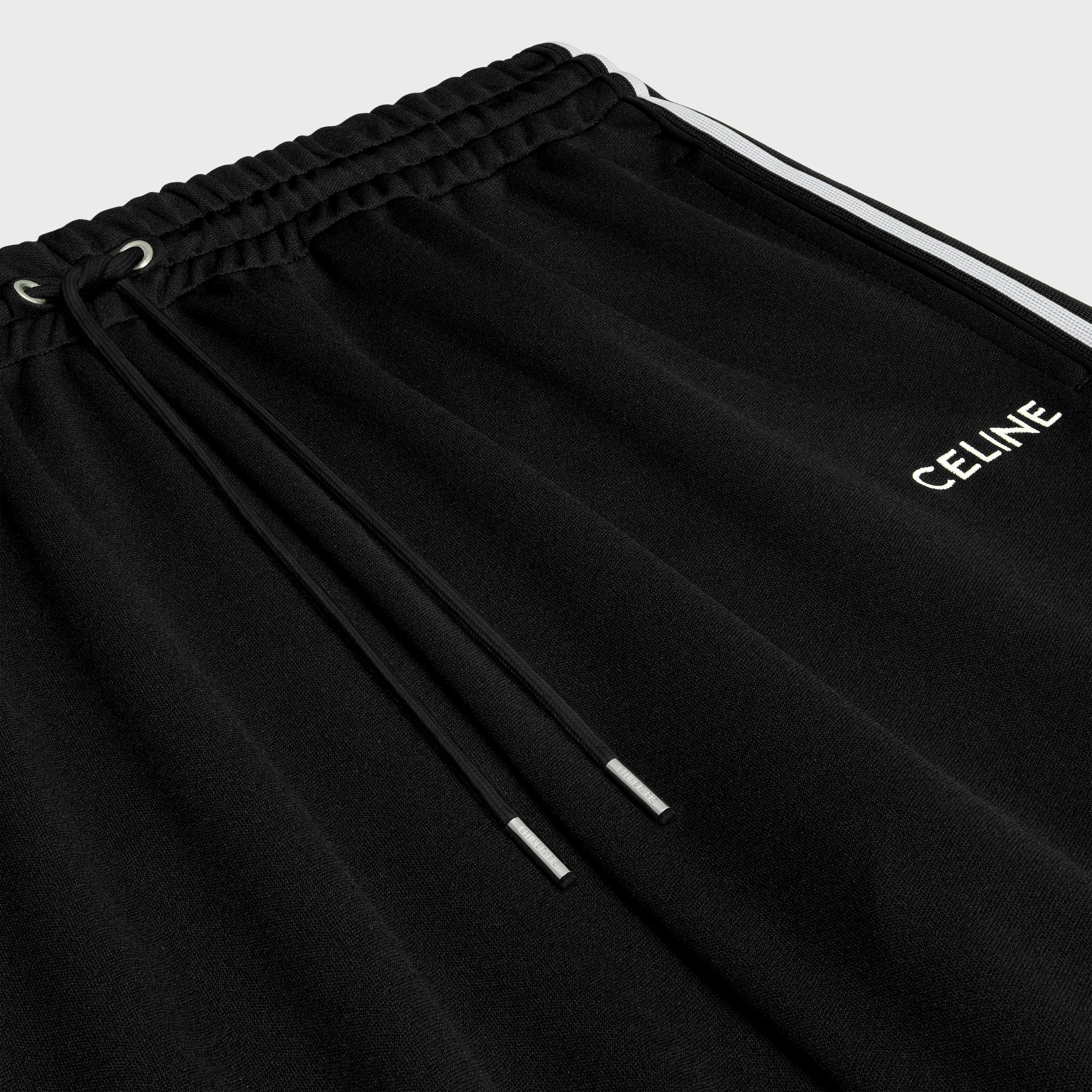 pantalones de chándal en jersey de doble cara