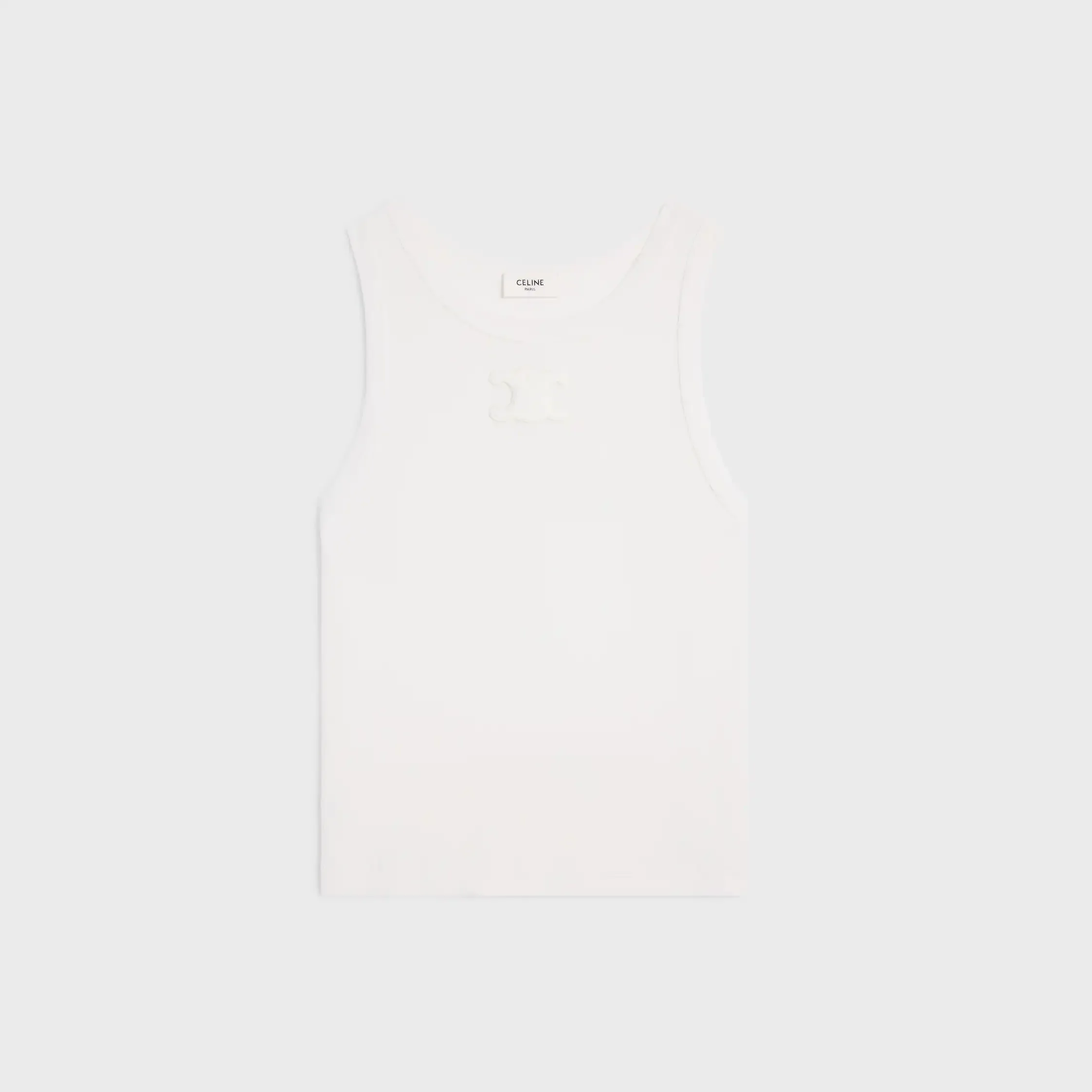 camiseta triomphe en algodón ribeteado