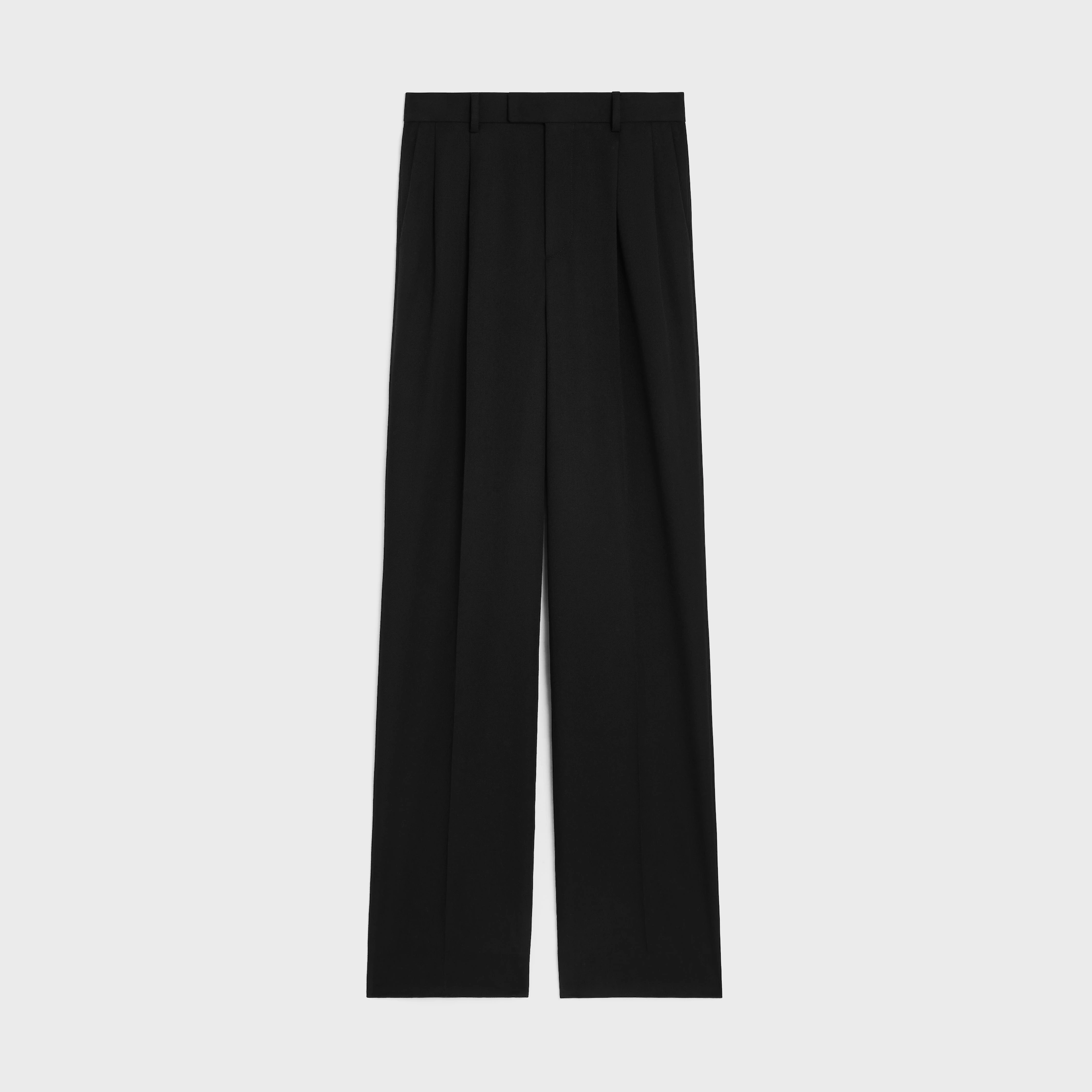 pantalones de jazz en diagonal de lana