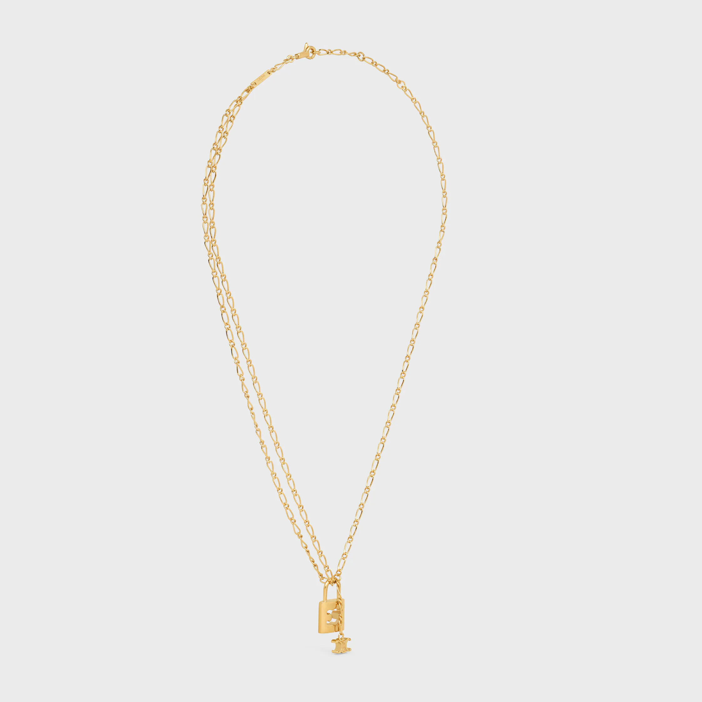 Collar de cierre Triomphe en latón con acabado dorado