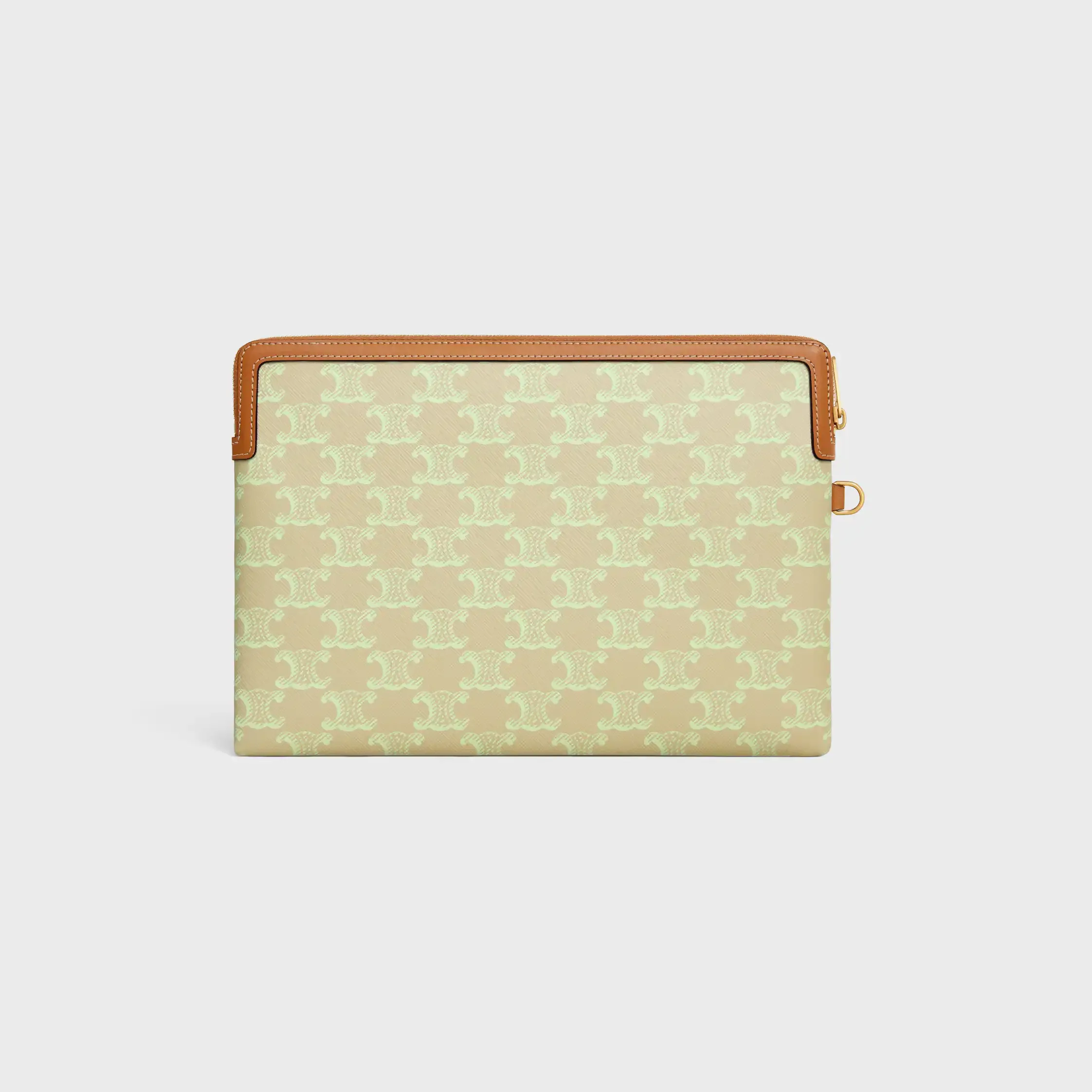 PEQUEÑO BOLSILLO CON CORREA CUIR TRIOMPHE EN TOILE TRIOMPHE Y VEAU