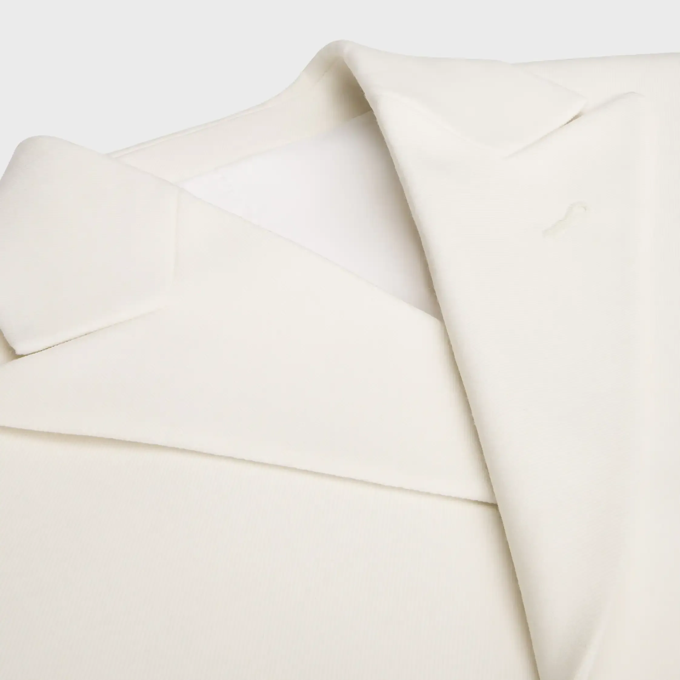 chaqueta cavaliere en gabardina de lana elástica