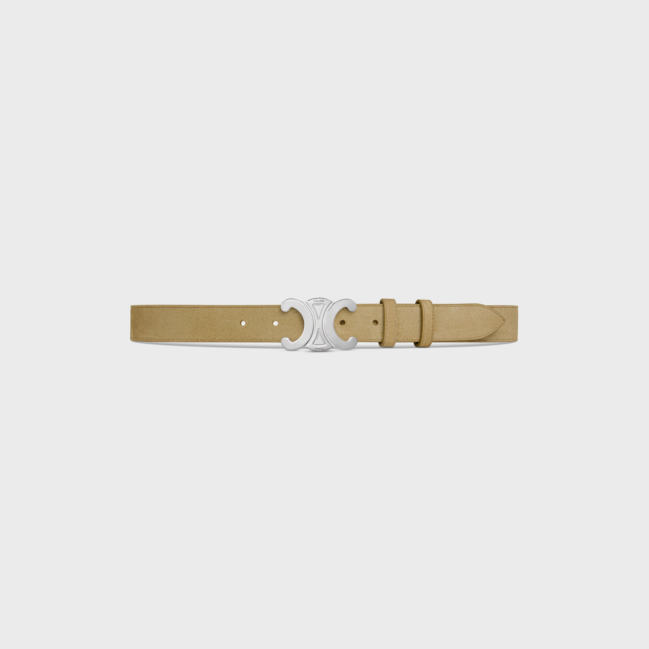 Cinturón Triomphe 30 MM EN SUEDE DE VACUNO