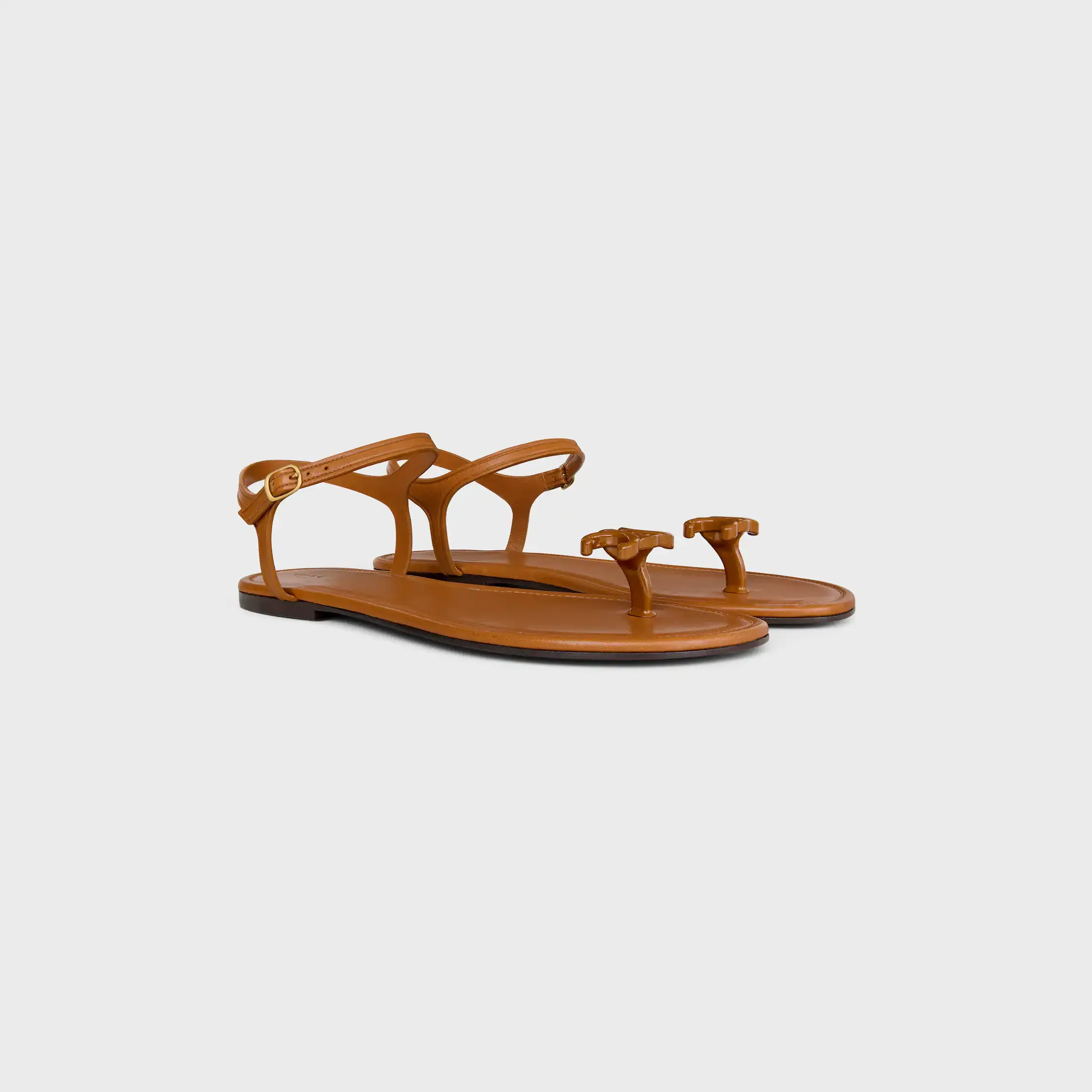 BAY - SANDALIA THONG TRIOMPHE EN CUERO DE TERNERA BLANDO