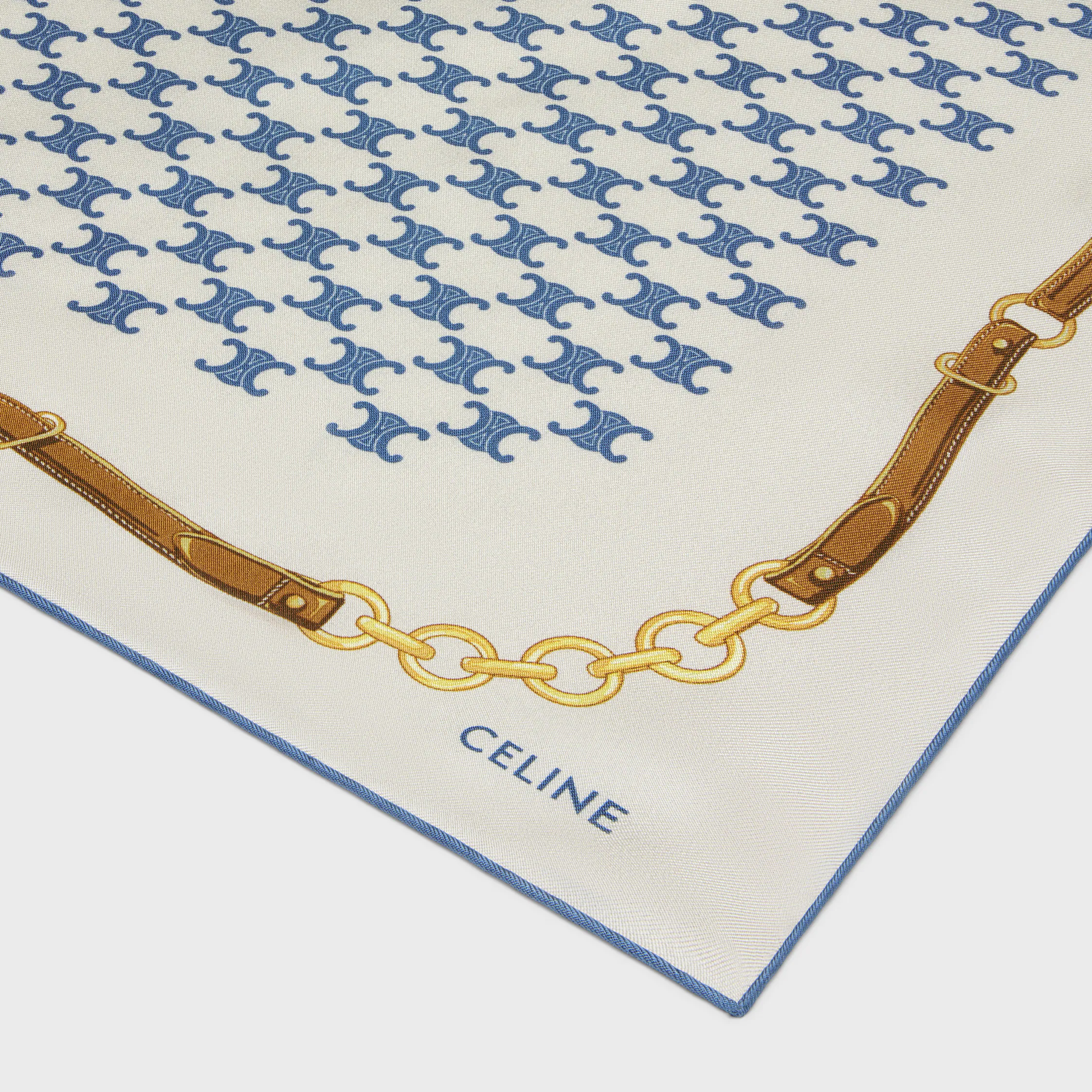 pañuelo en tela de seda herencia twill