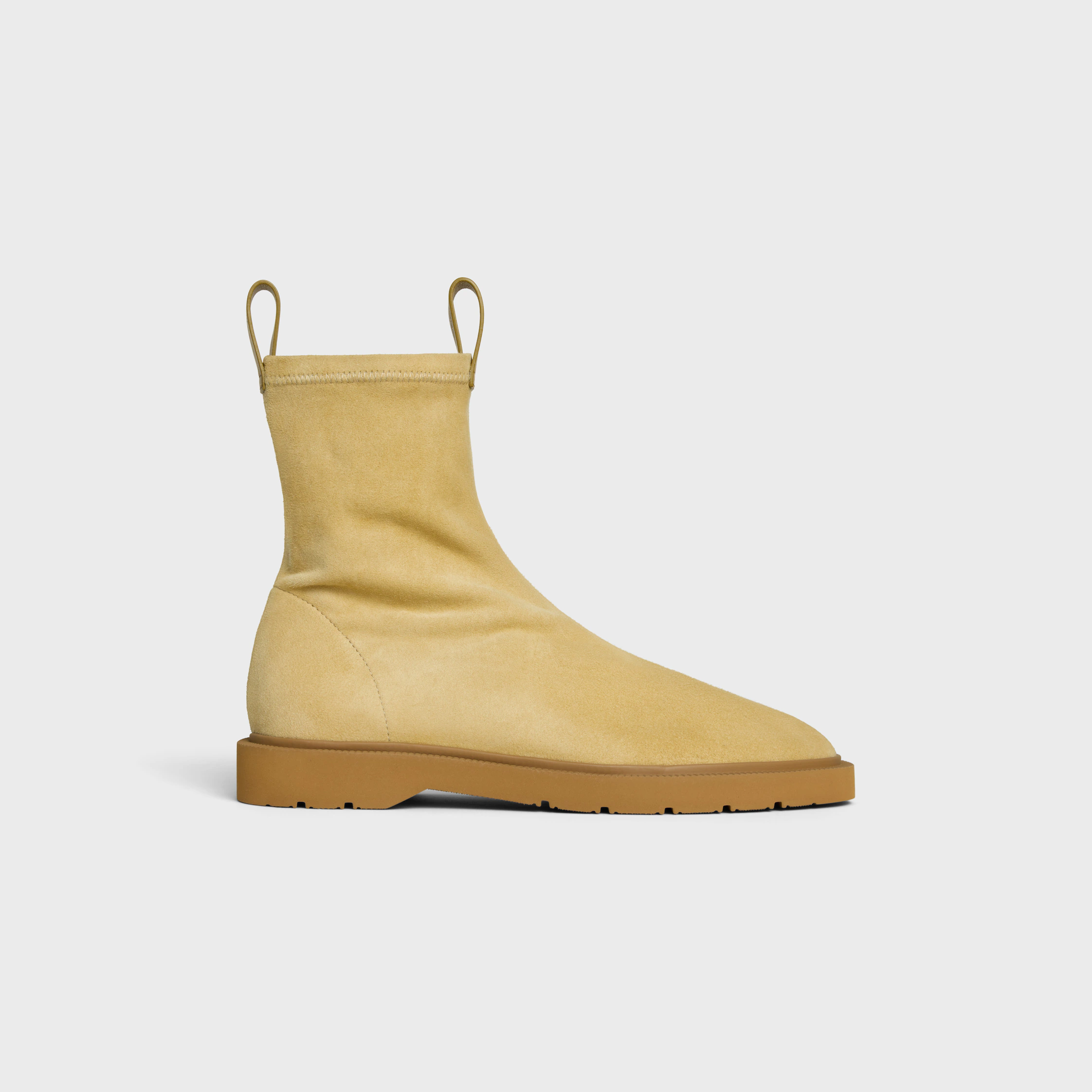 FLOW - BOTAS CON CIERRE DE ZÍPER EN PIEL DE CORDERO ELÁSTICA