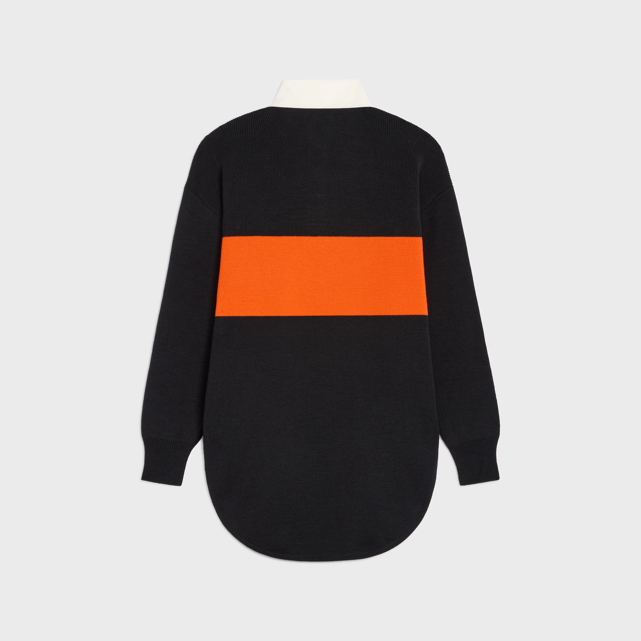 jersey de polo oversize en lana