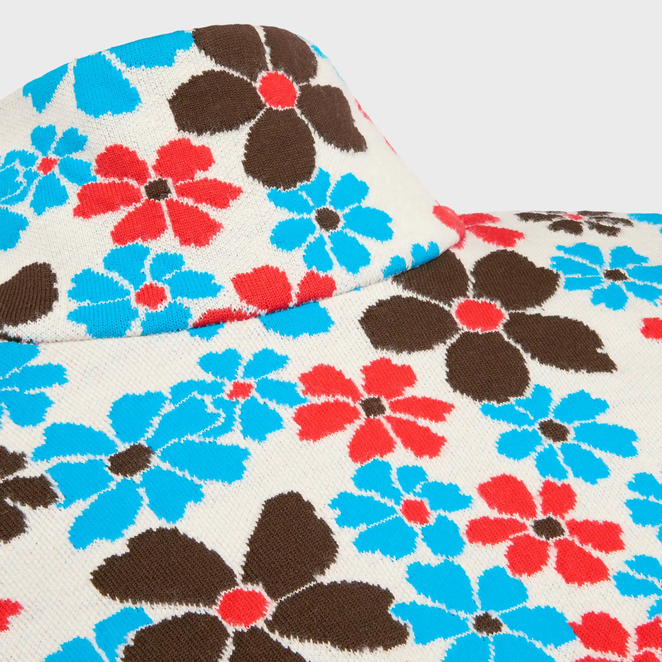 vestido midi IN jacquard de poliamida