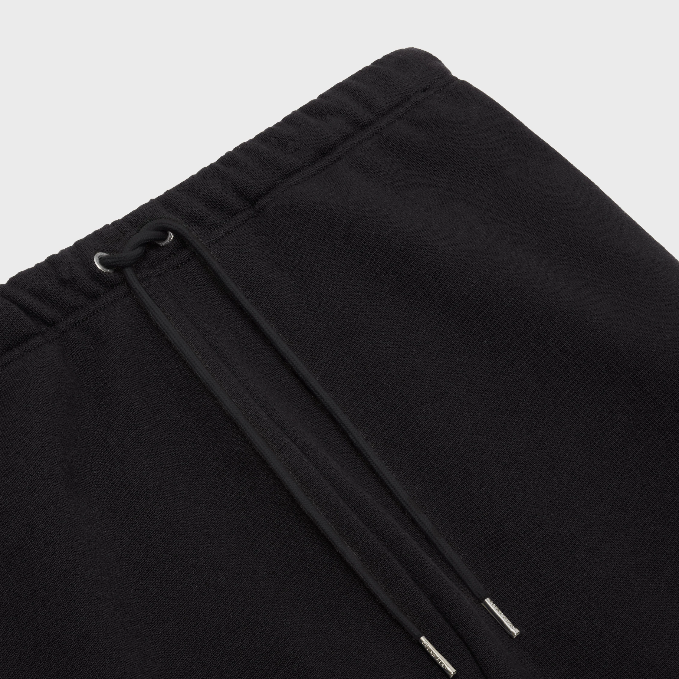 pantalones cortos celine en felpa de algodón