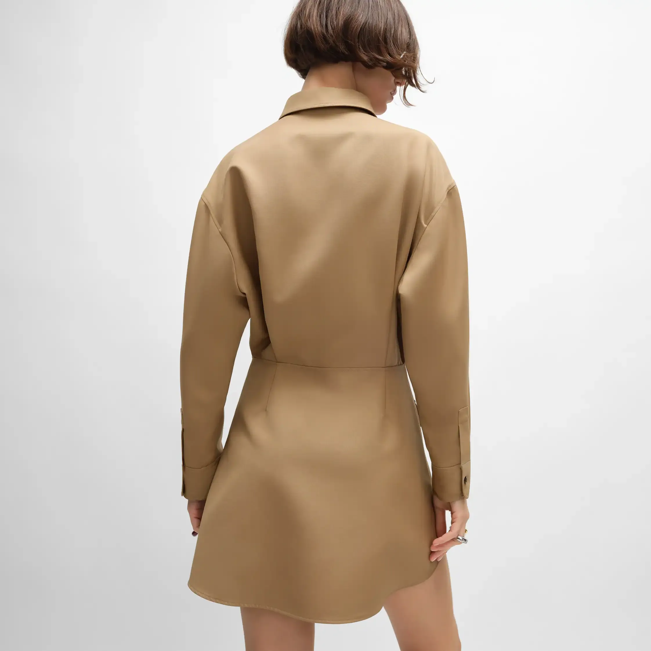 vestido de lana