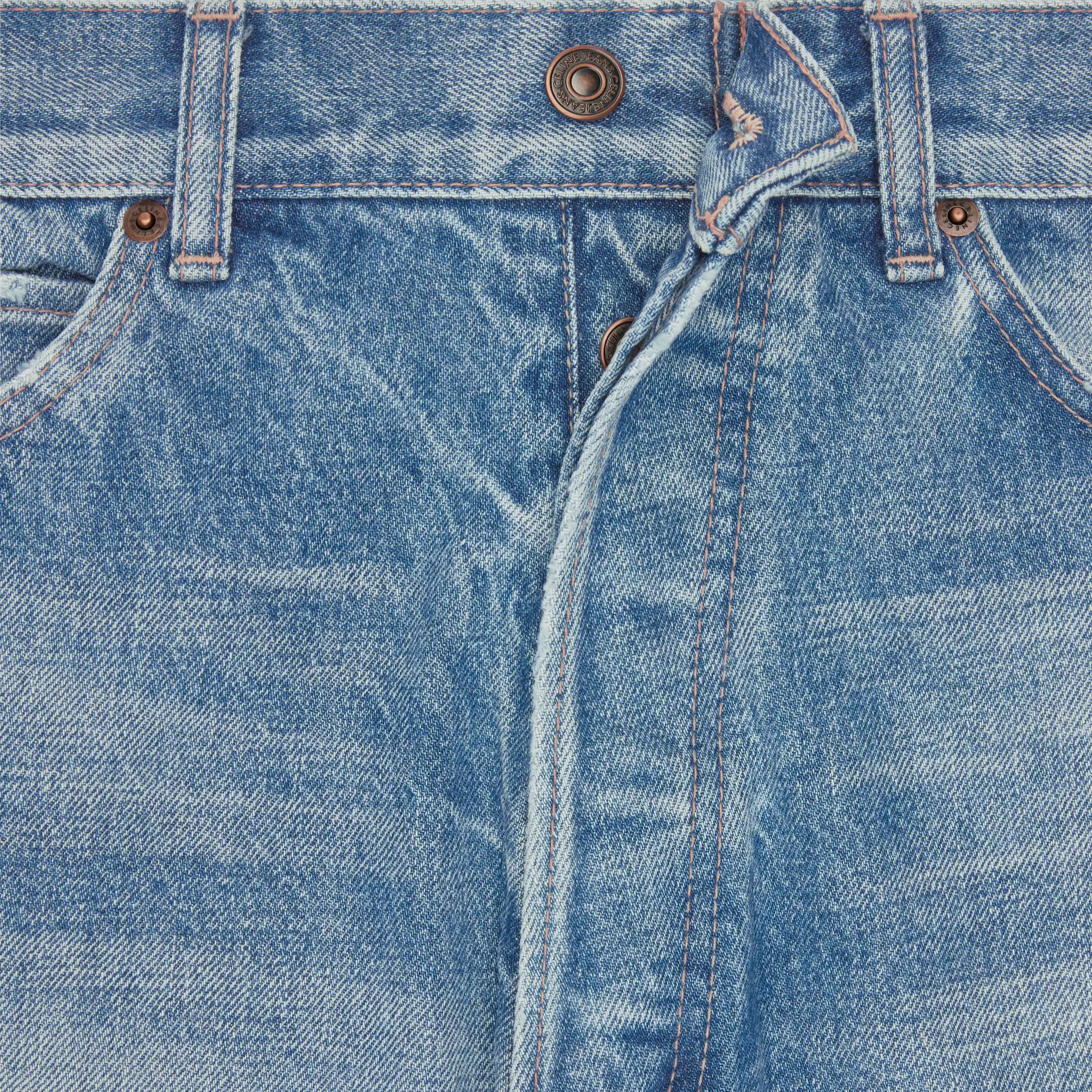 PANTALONES WESLEY EN DENIM DE ALGODÓN