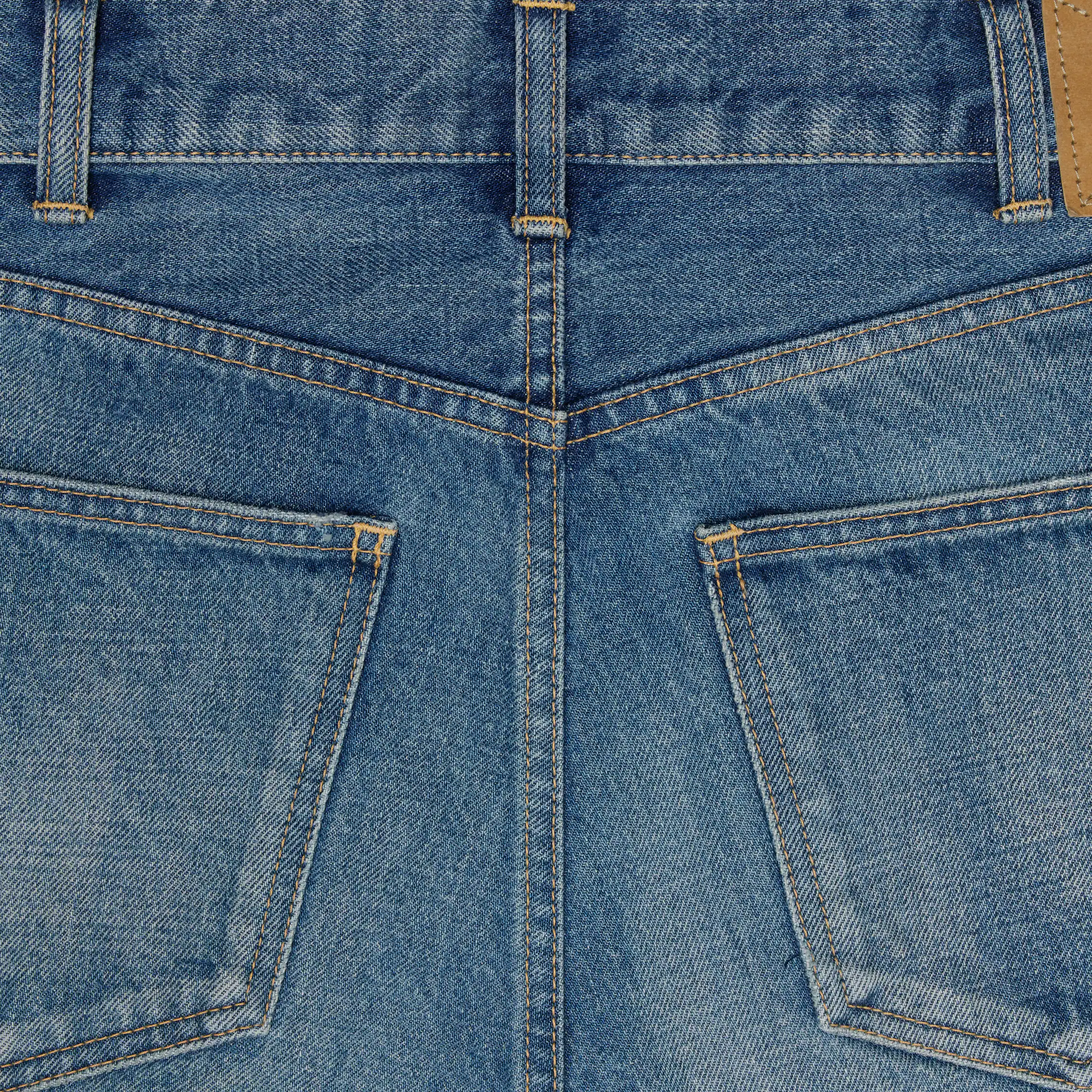 Vaqueros Lou en denim de algodón
