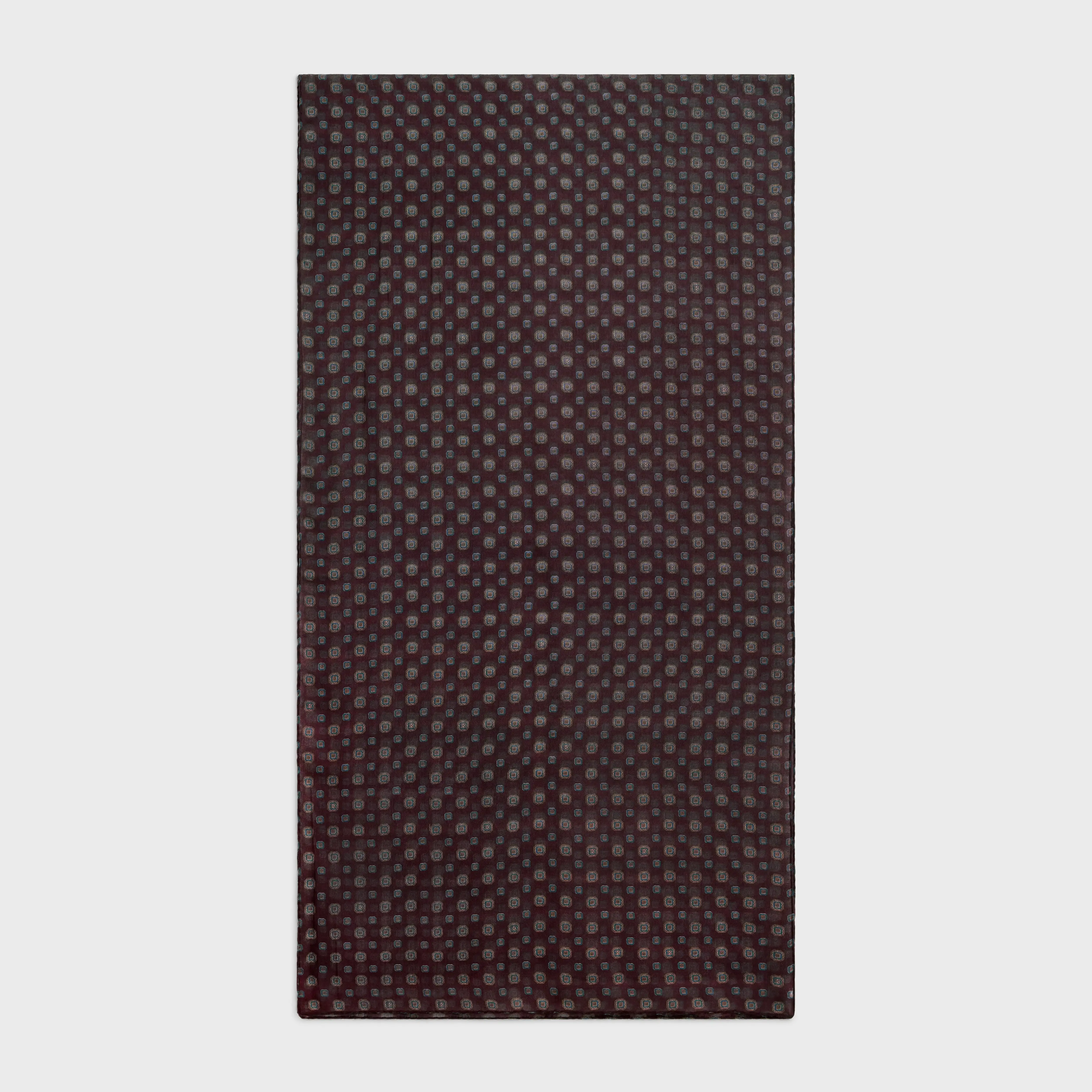 PASHMINA DE MUSLIN DE CASHMERE CON ESTAMPADO BISCOTTO