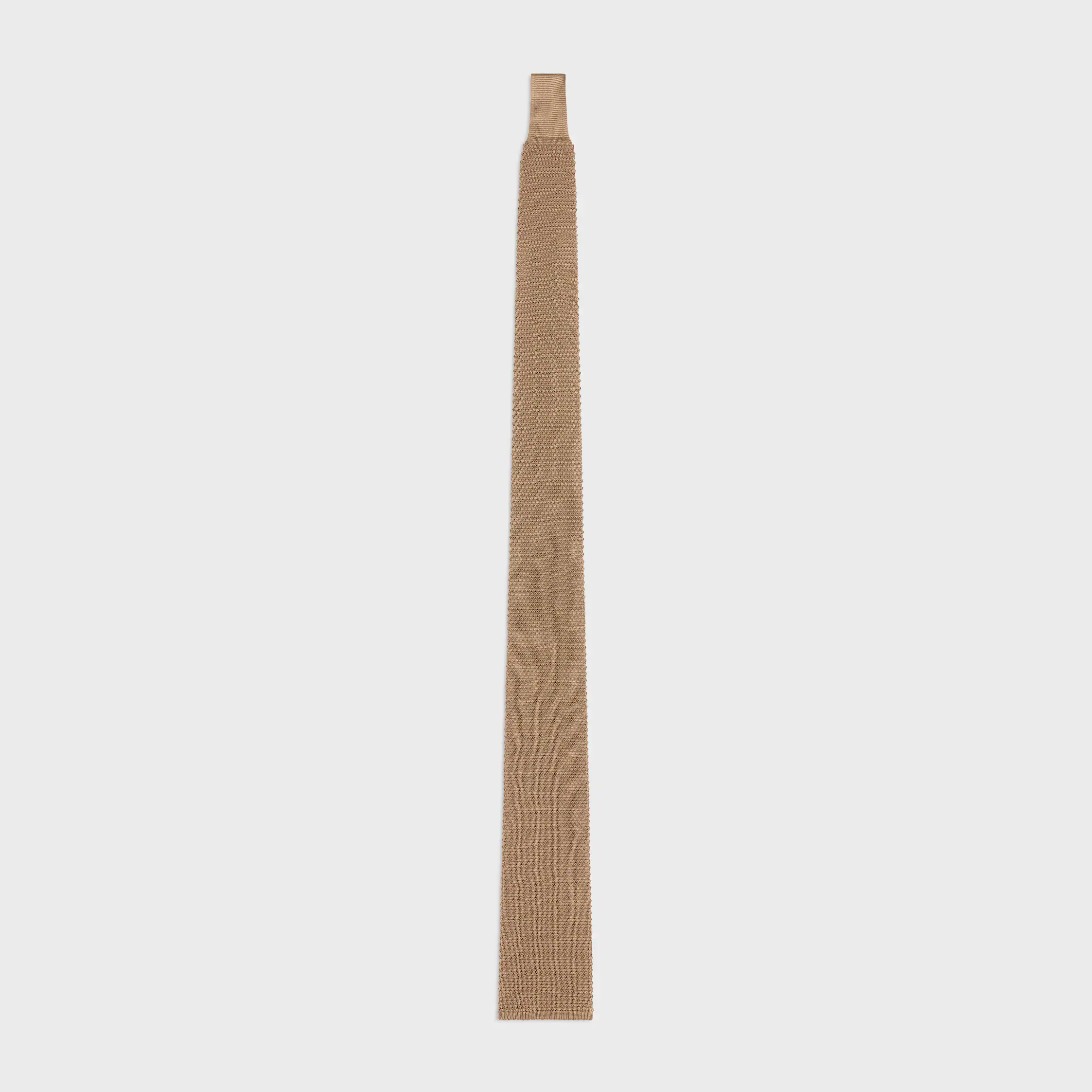 corbata de punto de seda