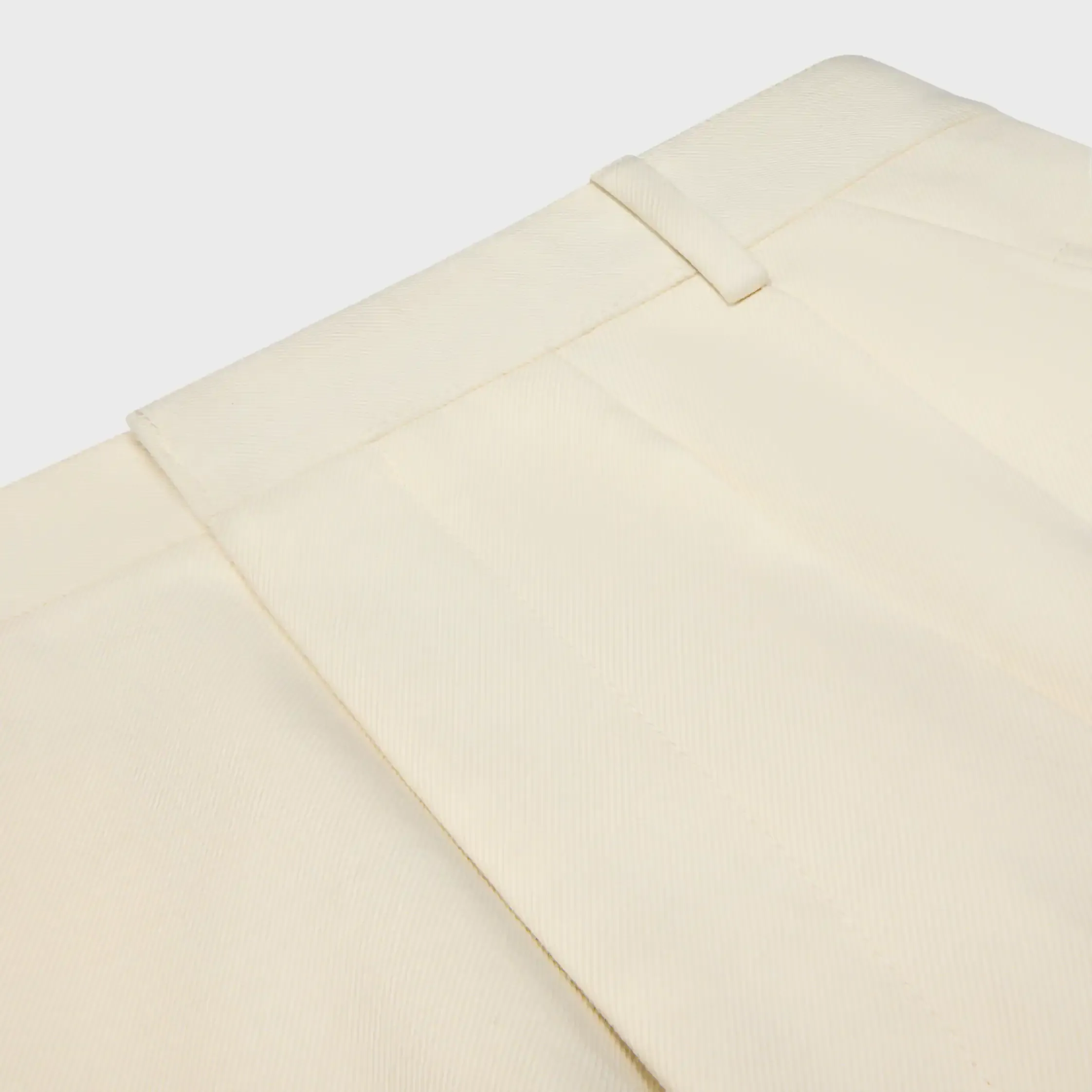 pantalones cortos montauk en lana en diagonal