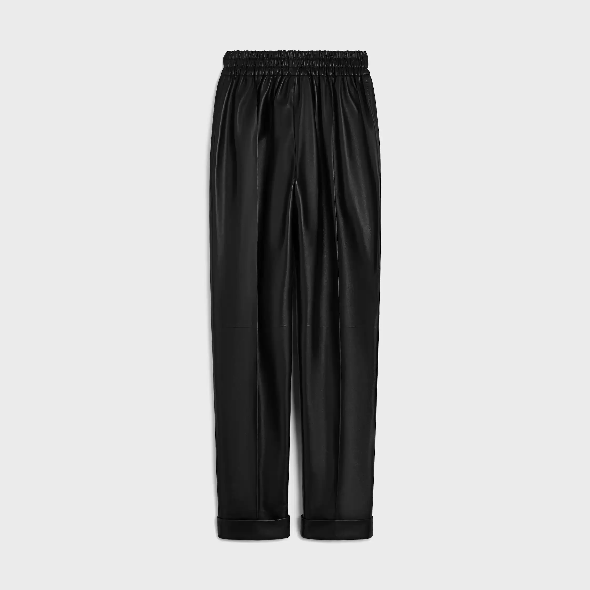 pantalones en piel de cordero