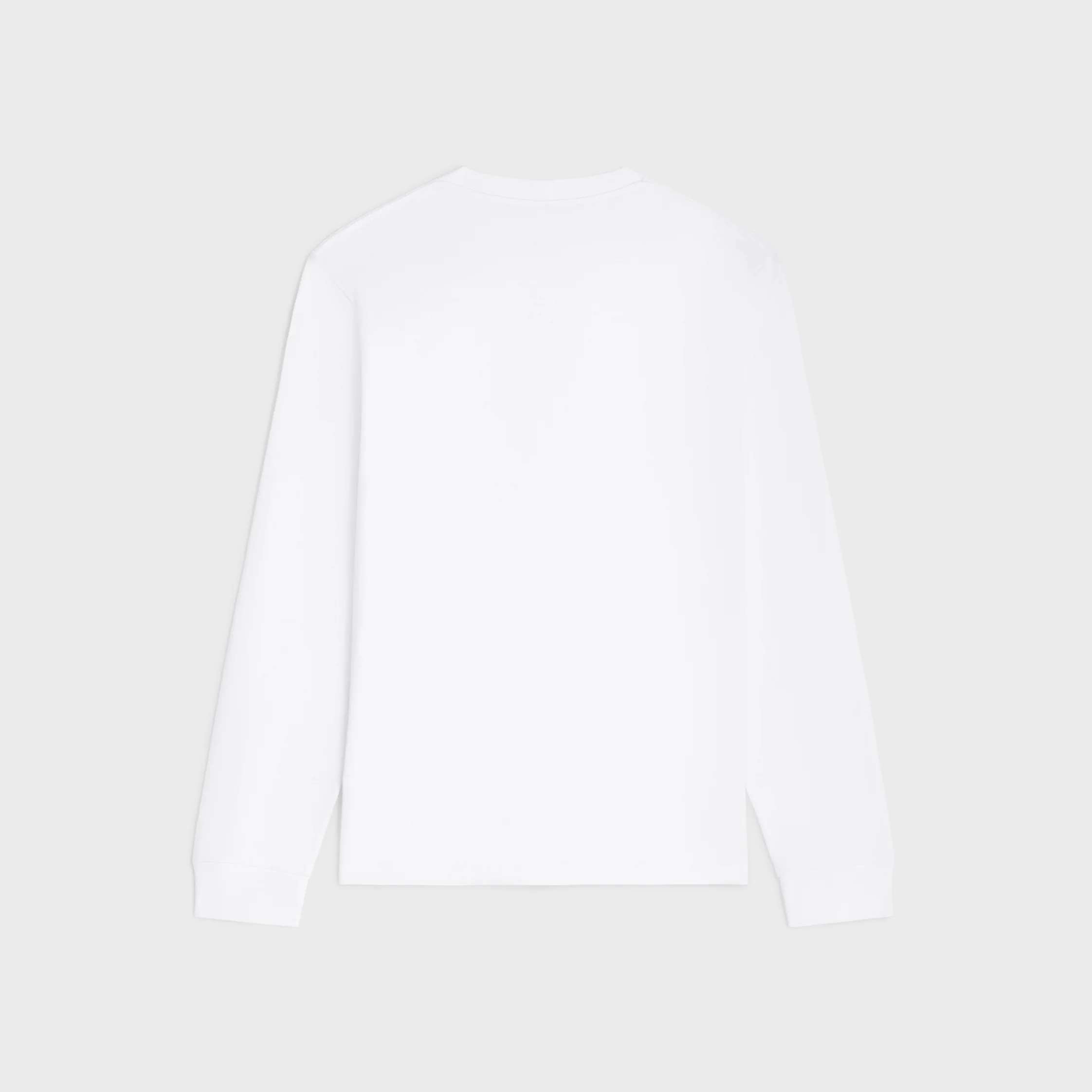 CAMISETA DE MANGA LARGA EN TEJIDO DE ALGODÓN