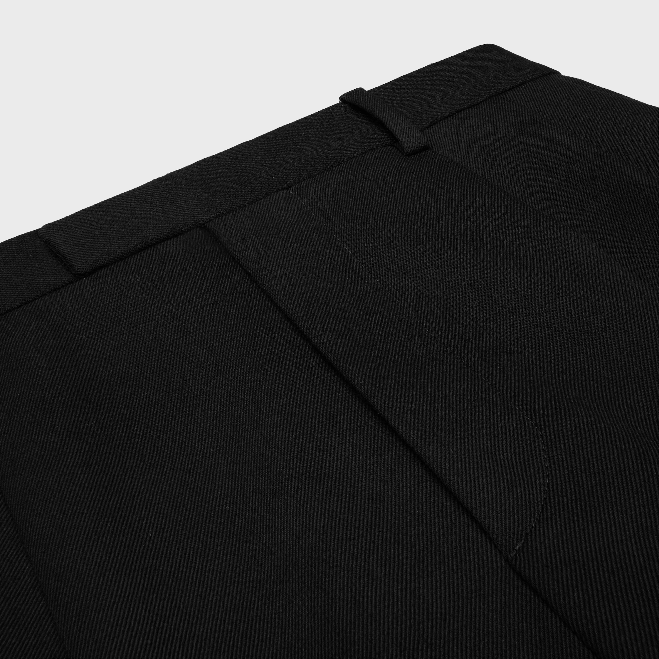 pantalones de jazz en diagonal de lana