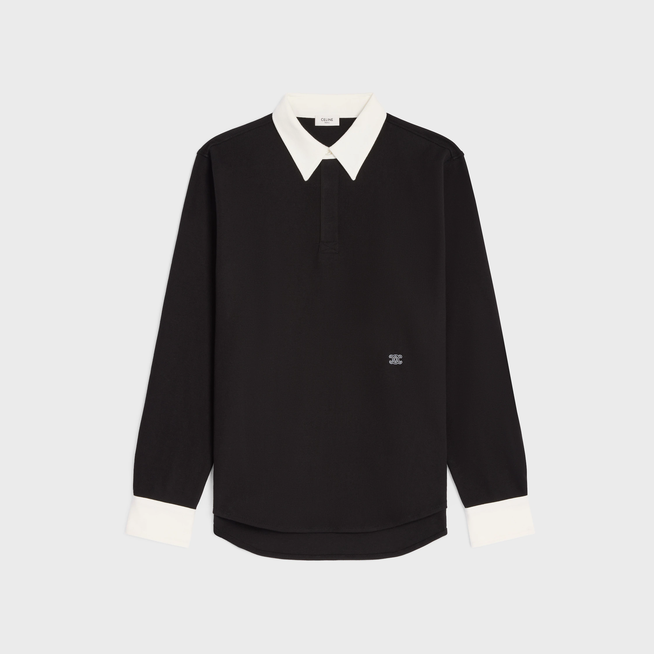 CAMISA POLO EN TEJIDO DE COTÓN RIBETEADO