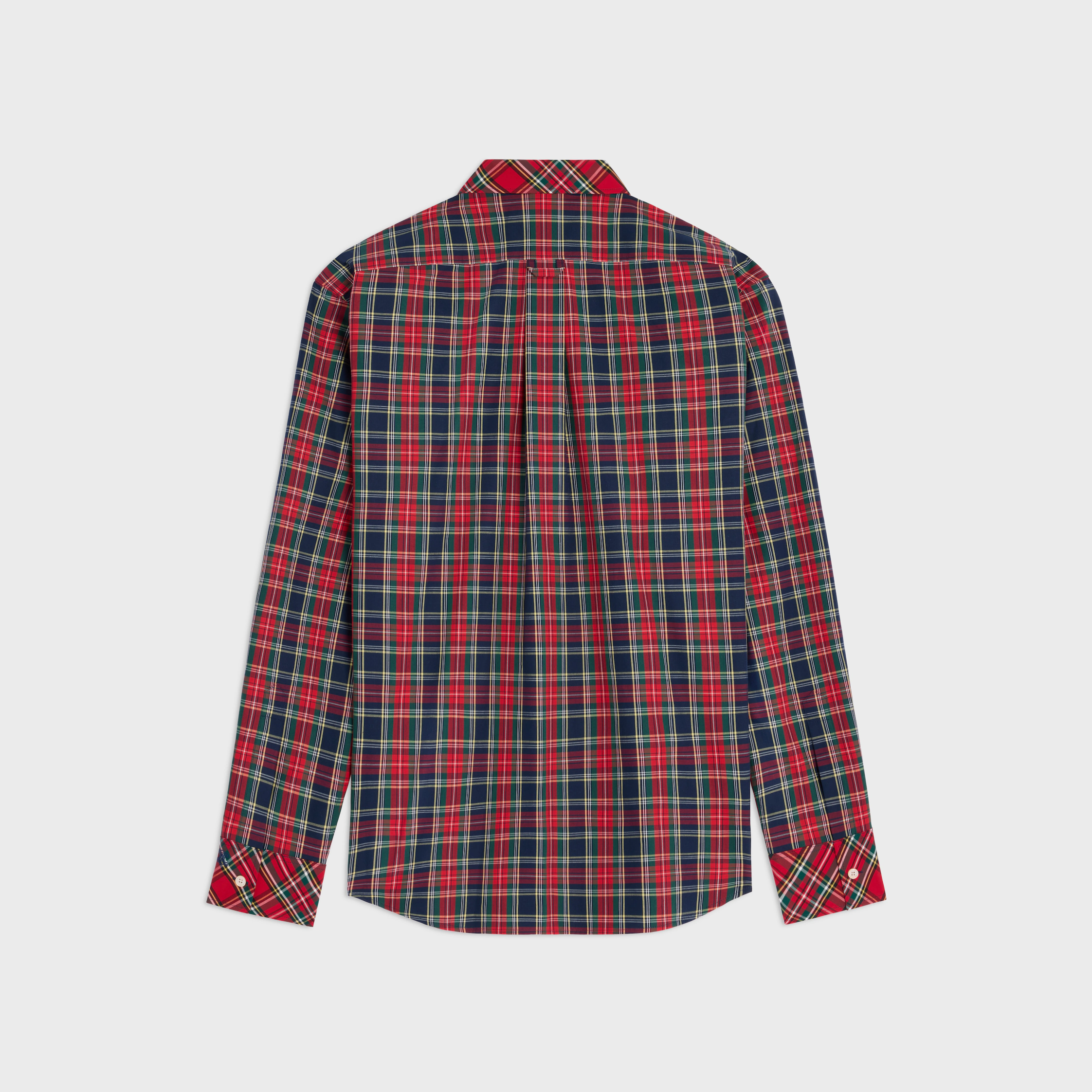 CAMISA EN ALGODÓN TARTÁN