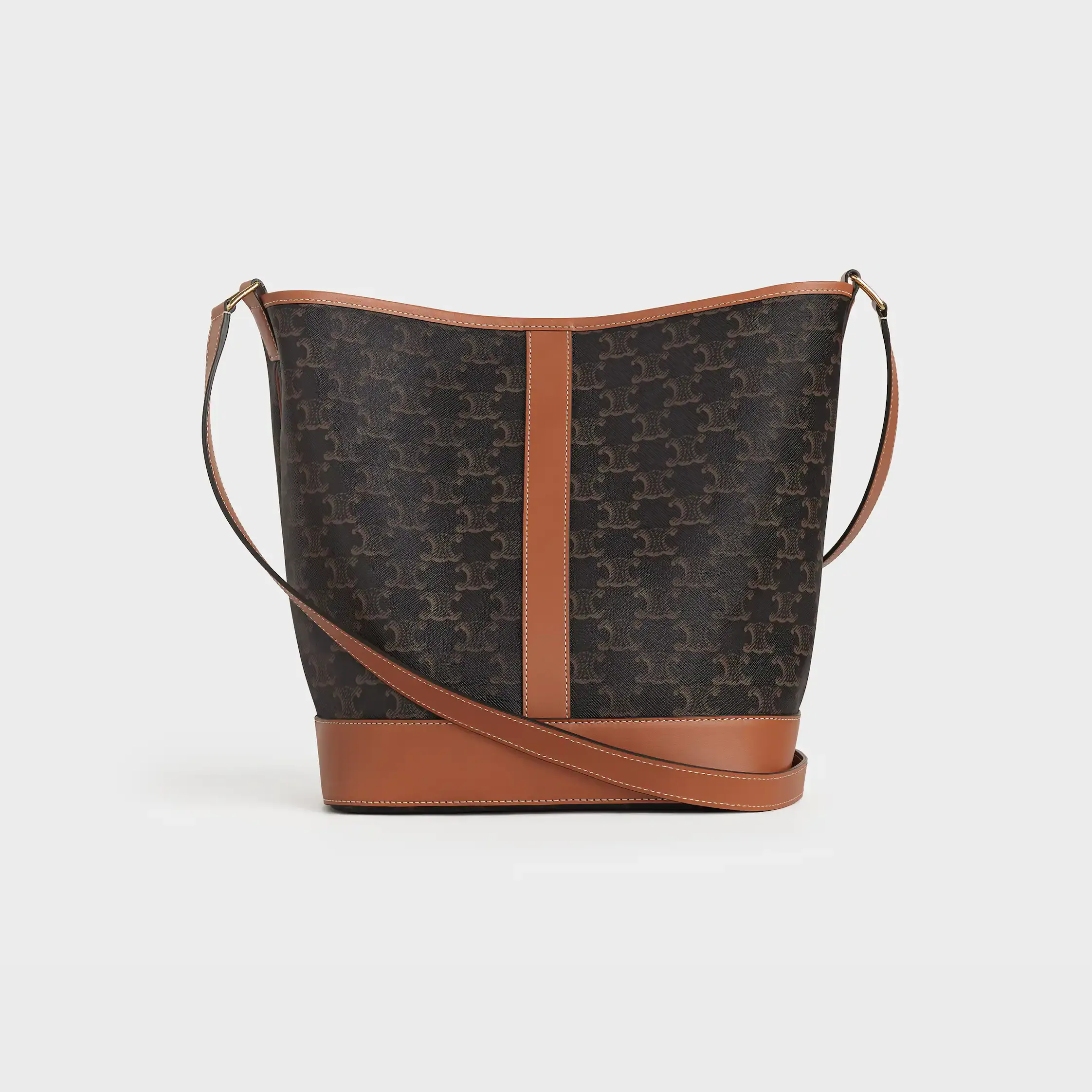Bolsa Mediana IN Triomphe Canvas y piel de becerro