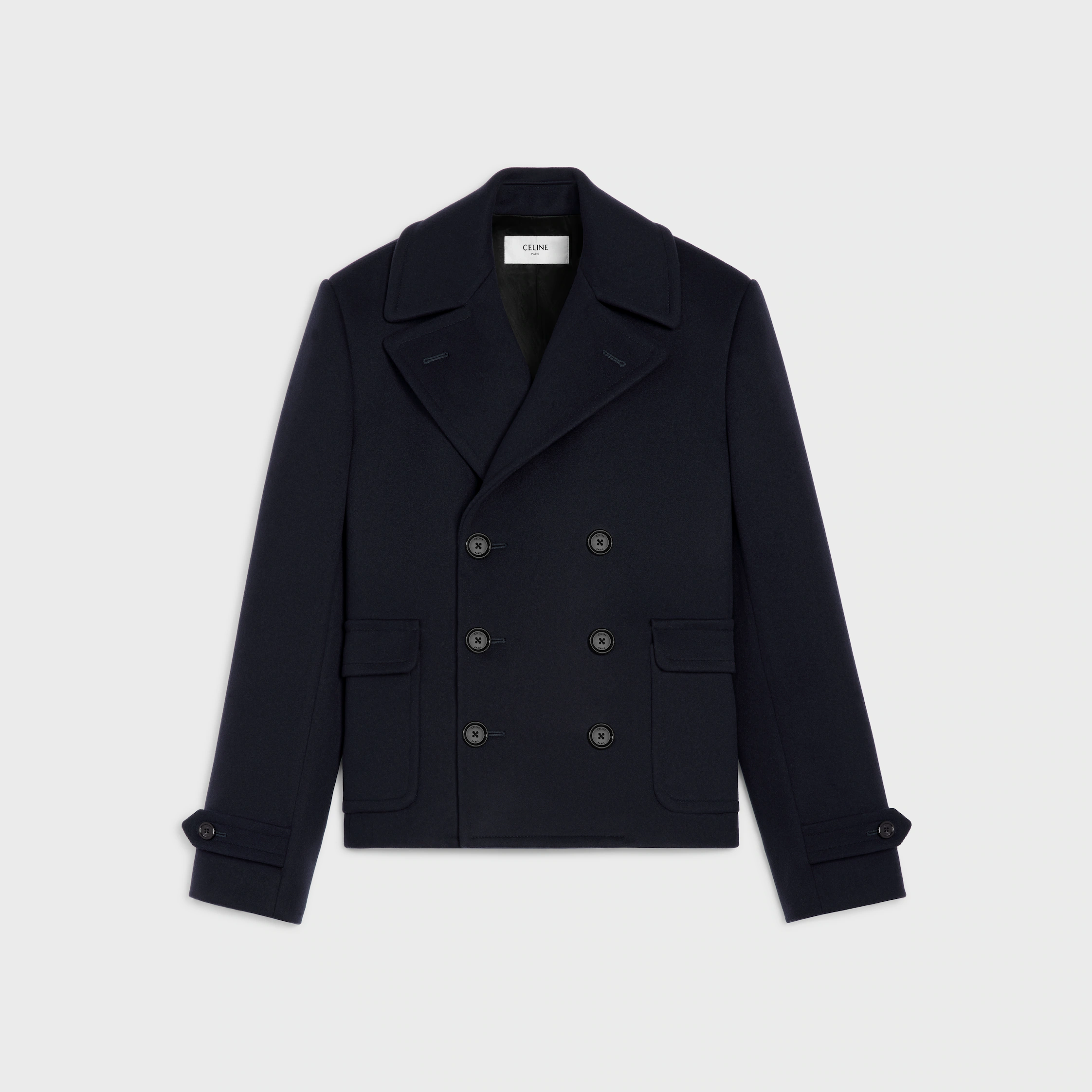 peacoat EN TELA DE CASHMERE