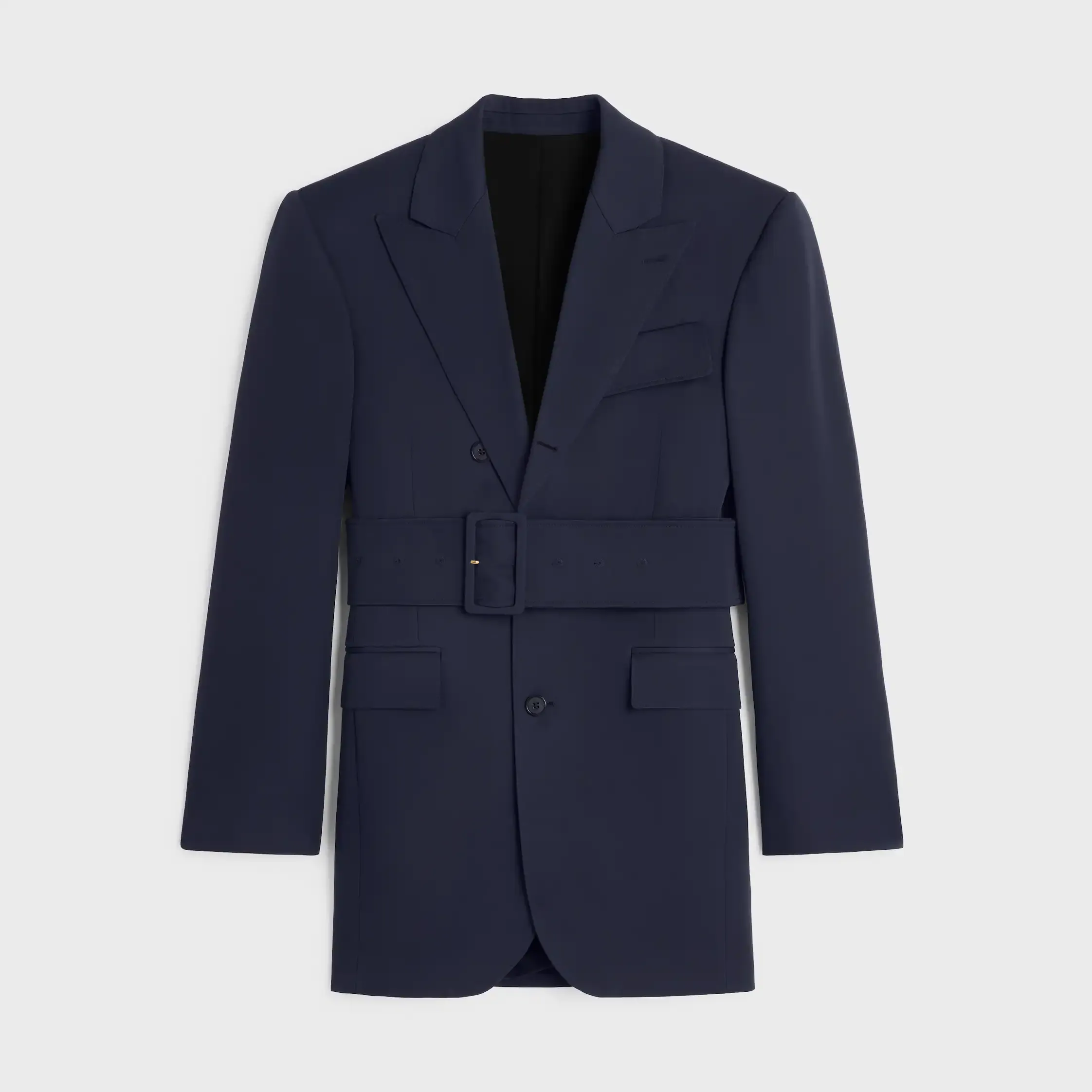 chaqueta colonne IN GRAIN DE POUDRE LANA