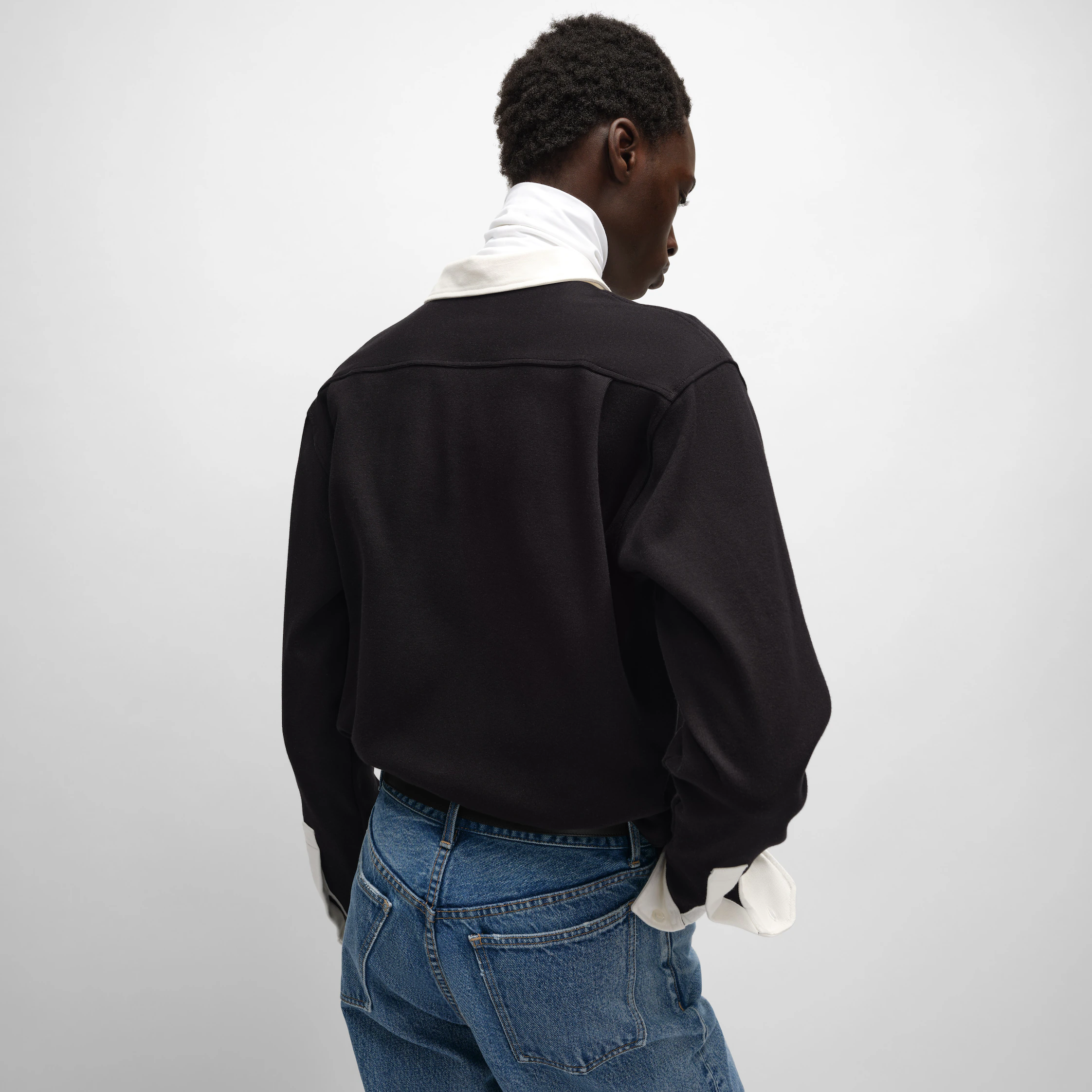 CAMISA POLO EN TEJIDO DE COTÓN RIBETEADO