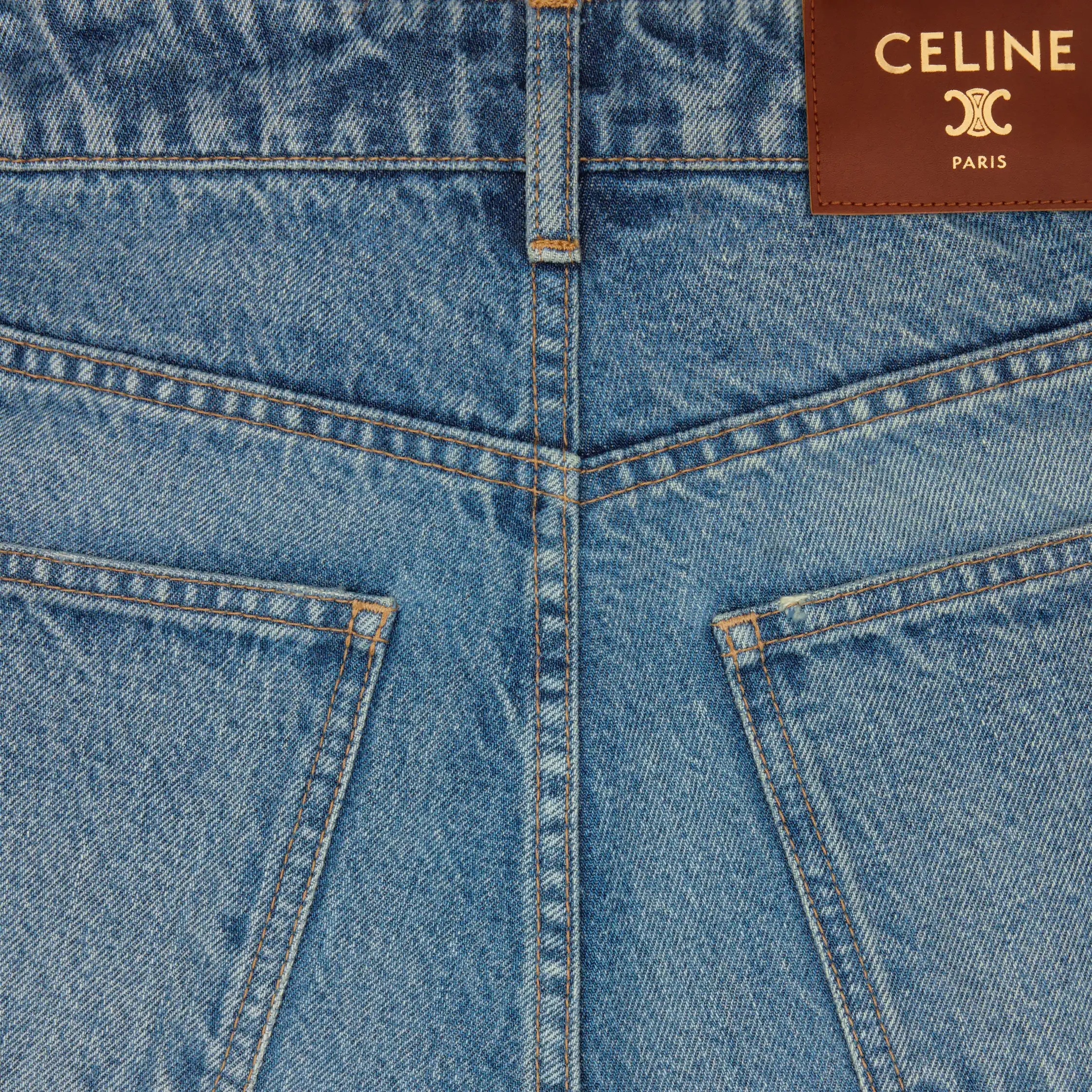 vaqueros flare 001 en denim
