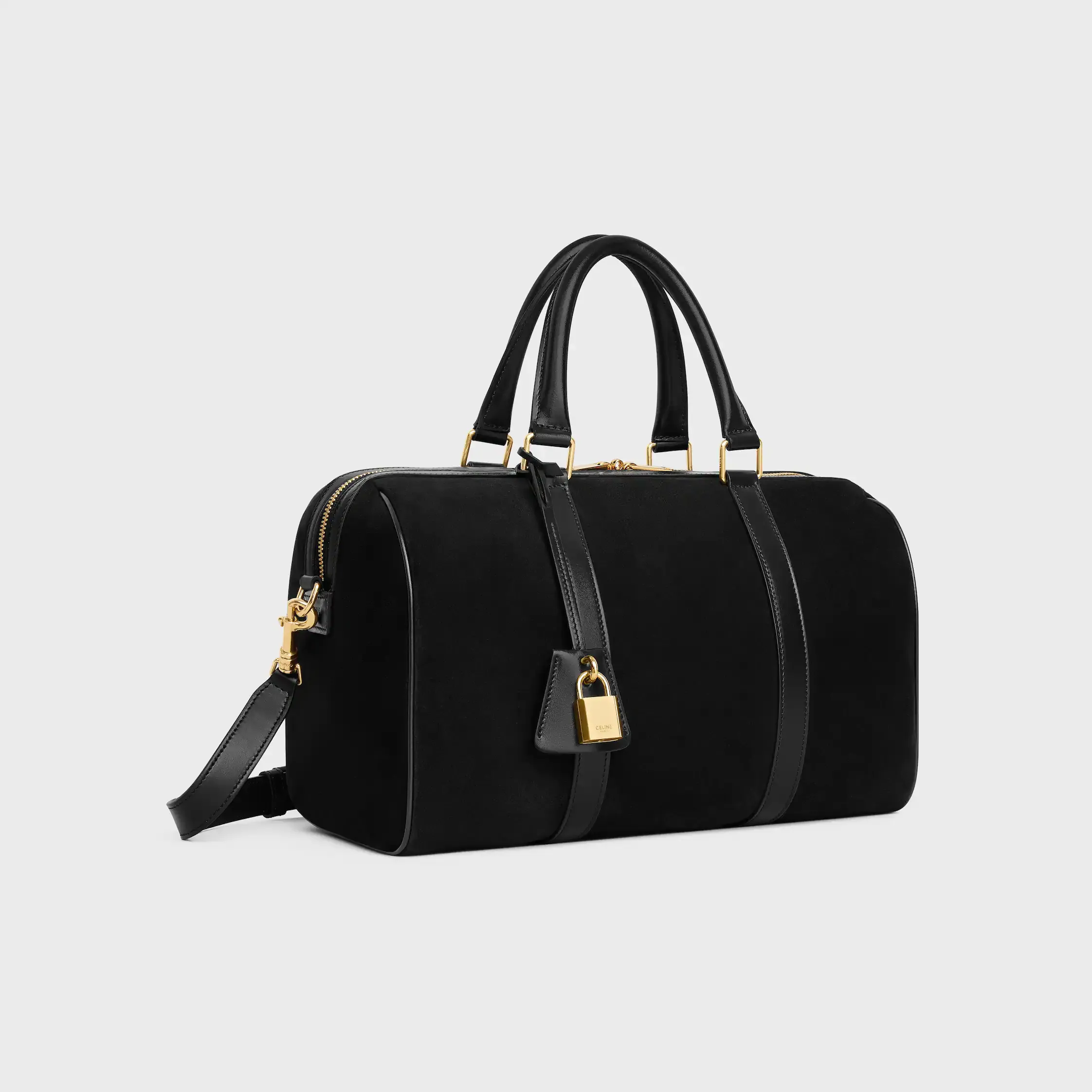 GRANDE BOSTON EN CUERO DE TERNERA SUEDE