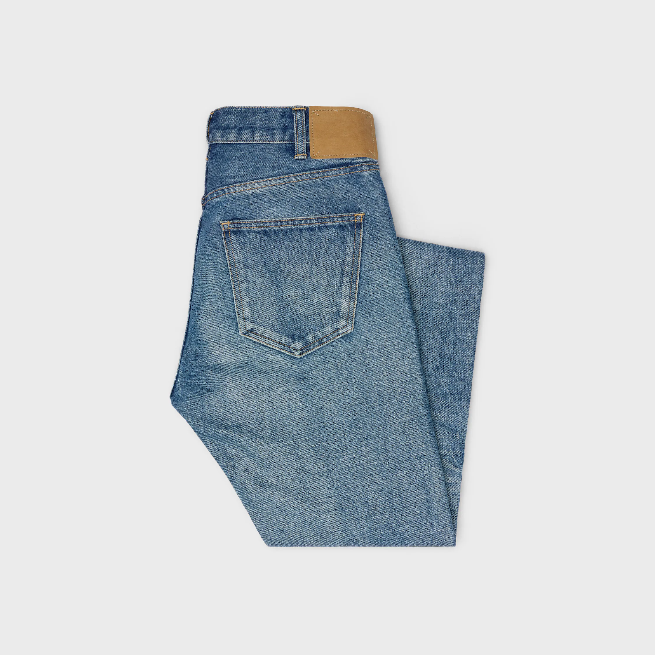 Vaqueros Lou en denim de algodón