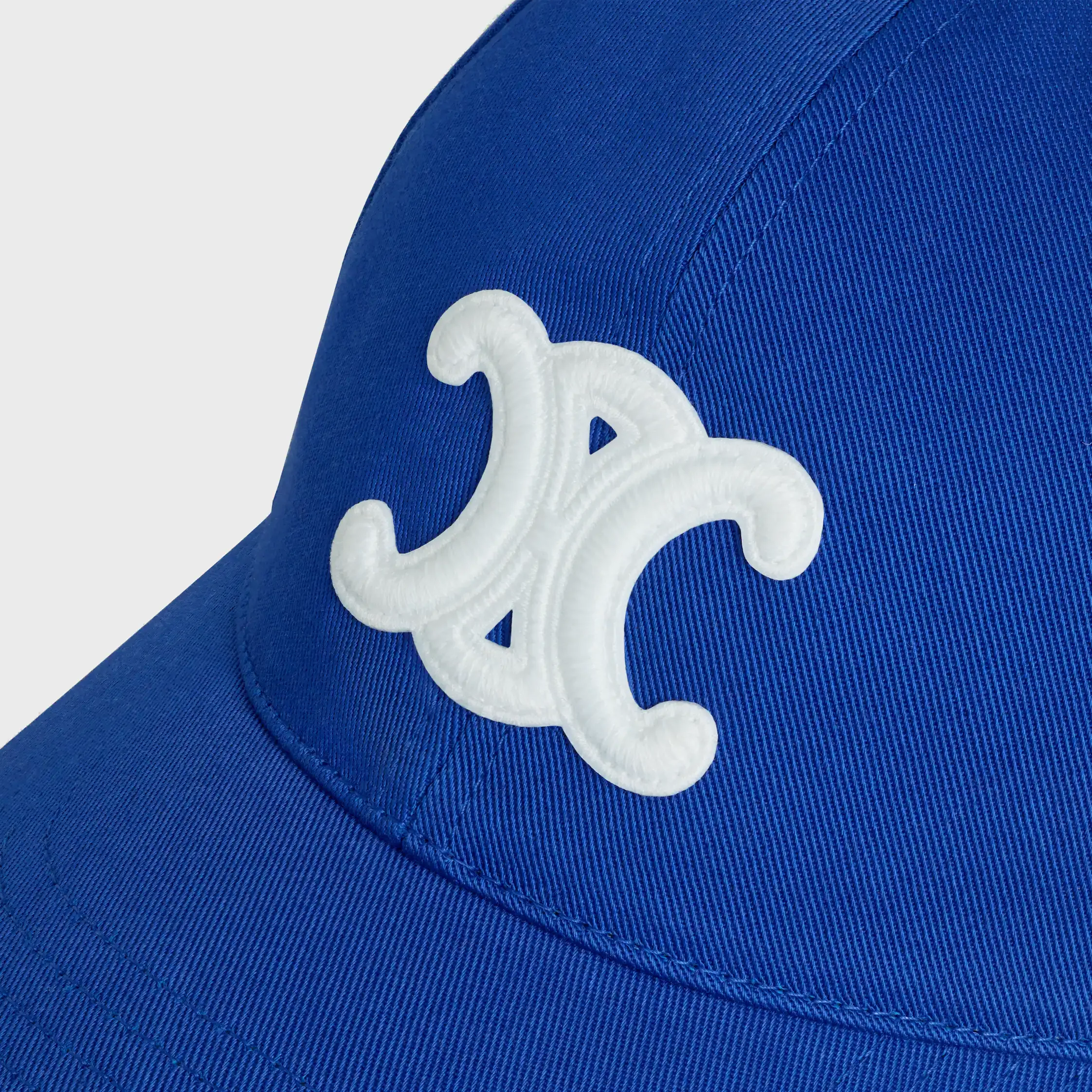 gorra de béisbol triomphe en gabardina de algodón