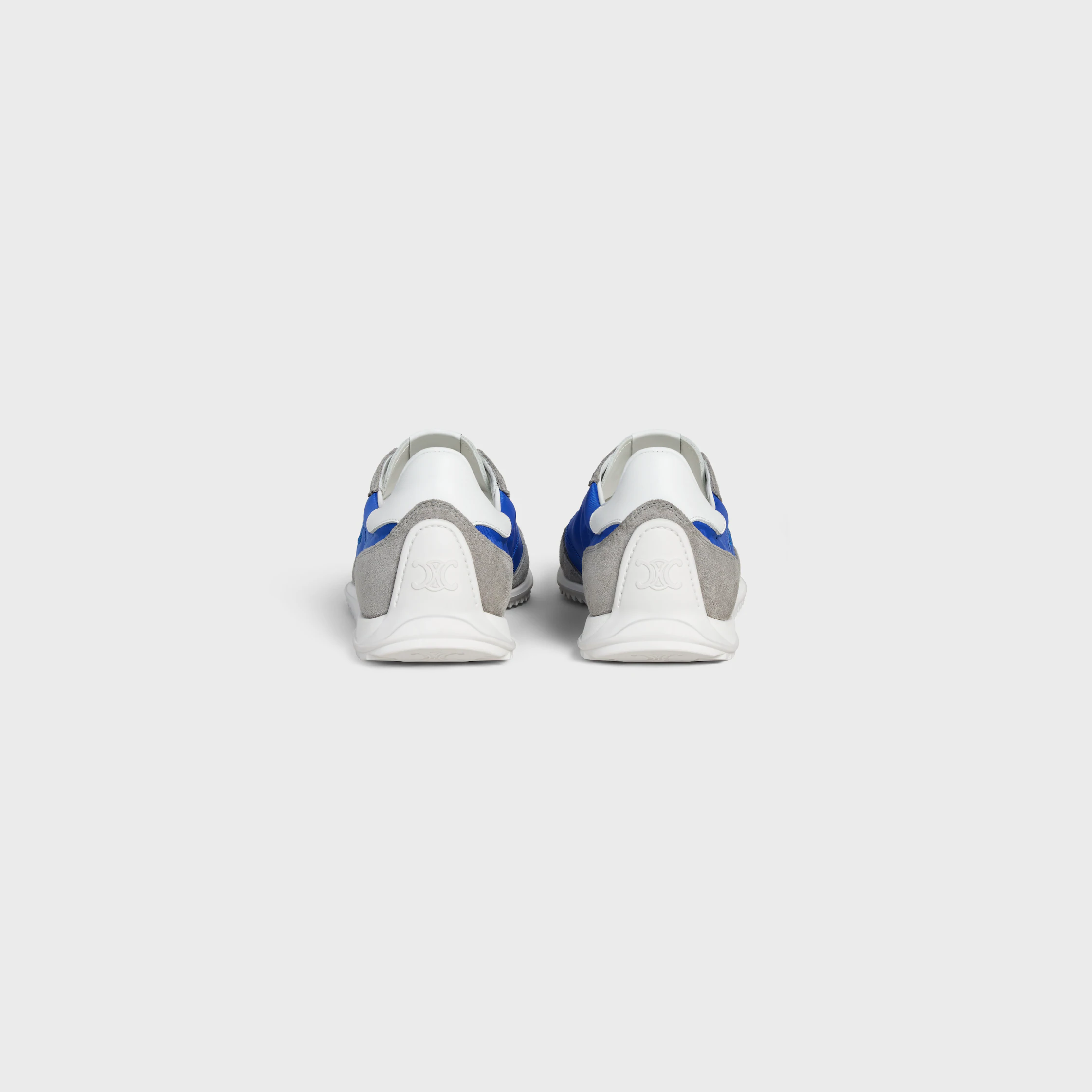 ZAPATILLA RACER EN NYLON, CUERO DE TERNERA Y CUERO DE TERNERA