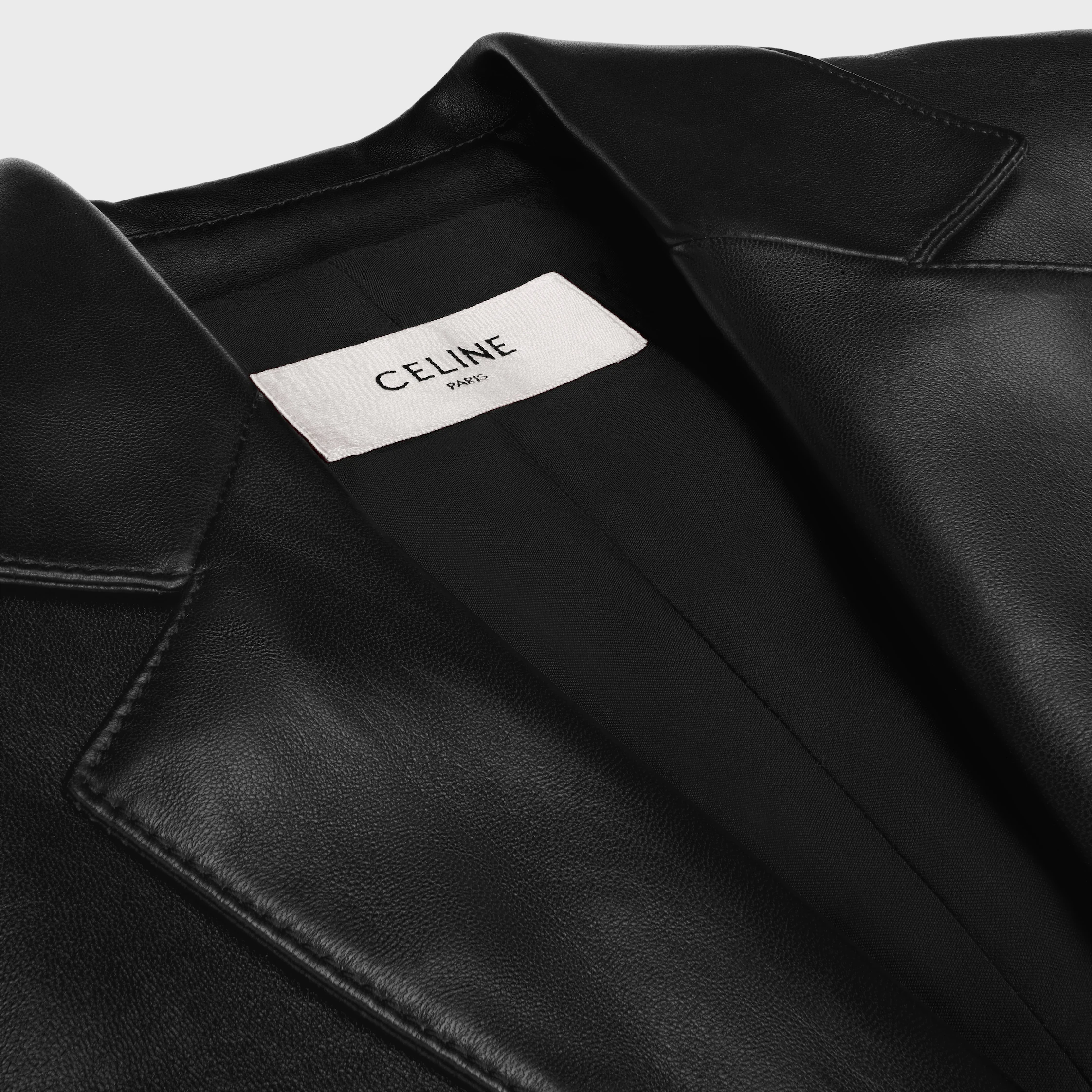 chaqueta a medida en piel de cordero
