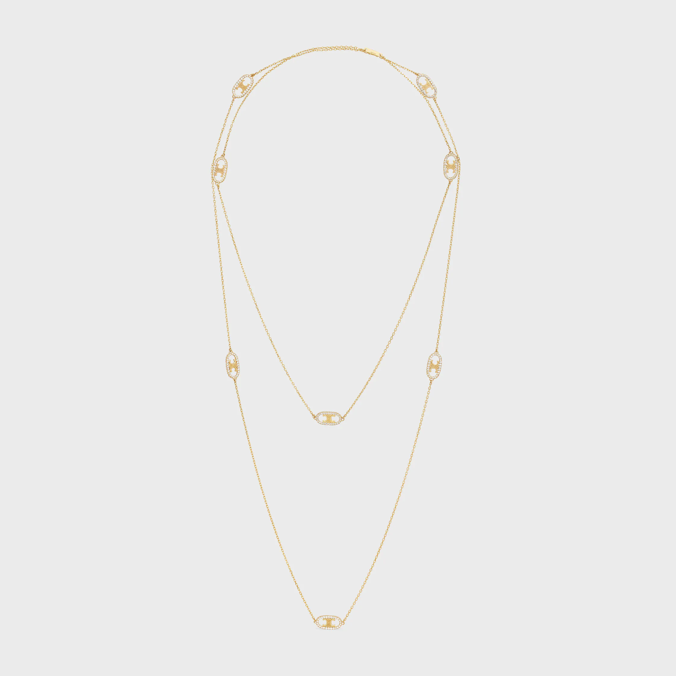 Collar Maillon Triomphe en oro amarillo y diamantes