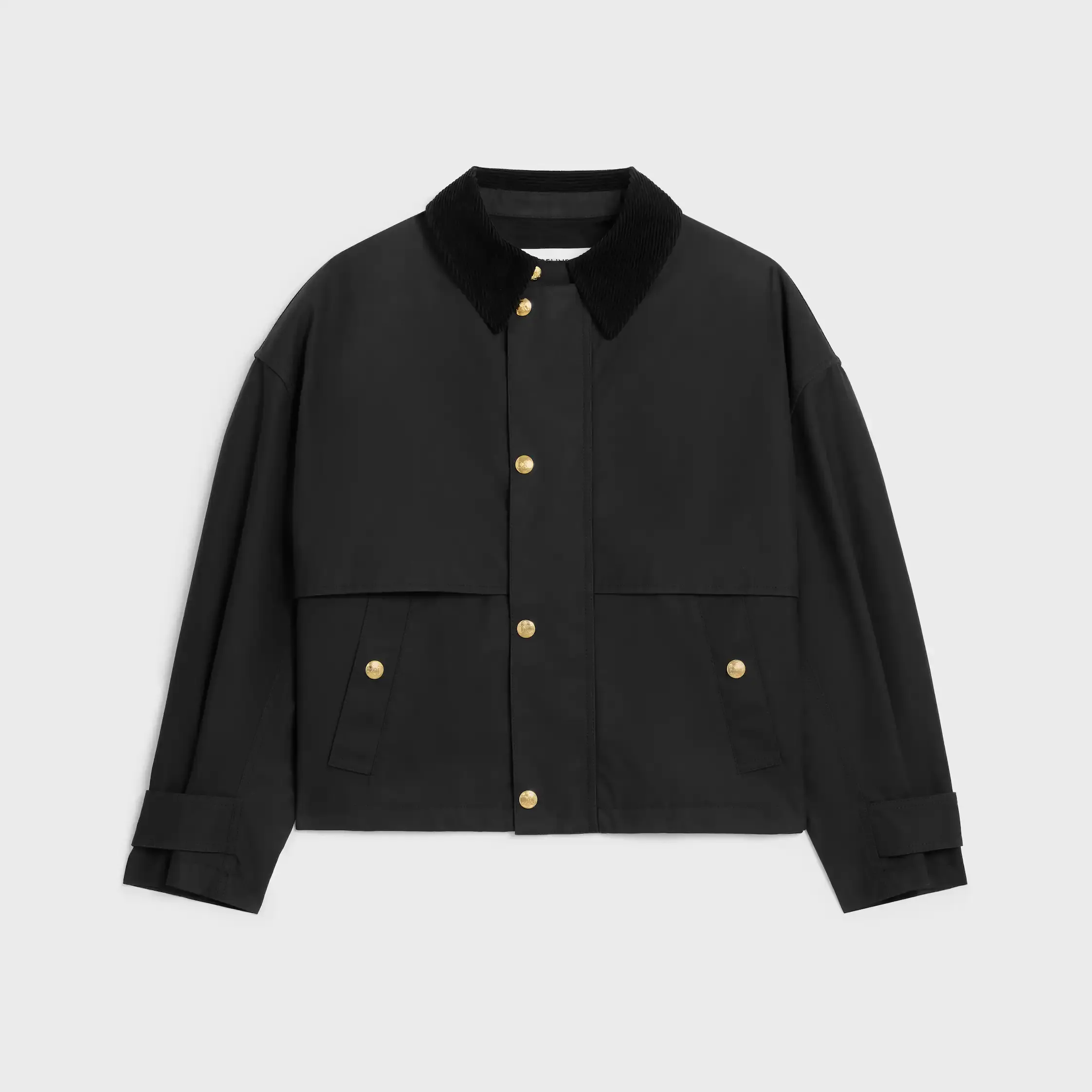 chaqueta IN de algodón encerado