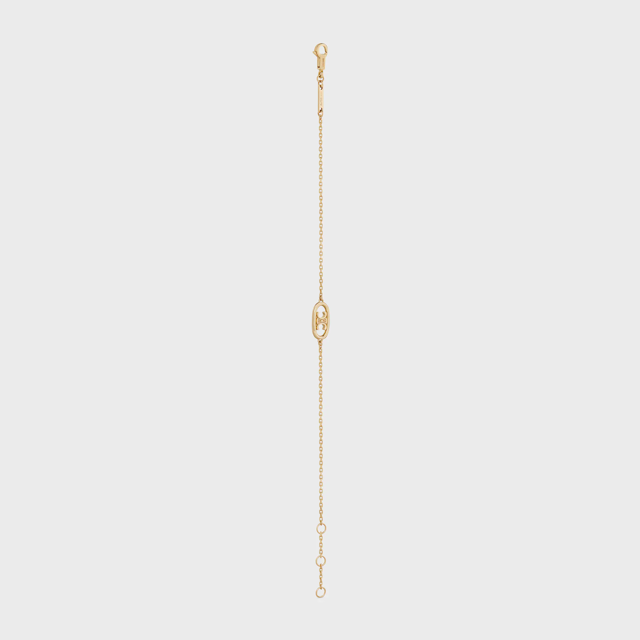 Pulsera Maillon Triomphe en oro amarillo