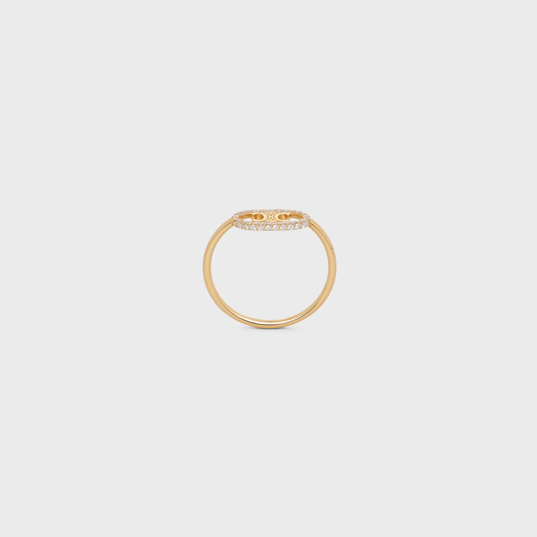 Anillo Maillon Triomphe en oro amarillo y diamantes