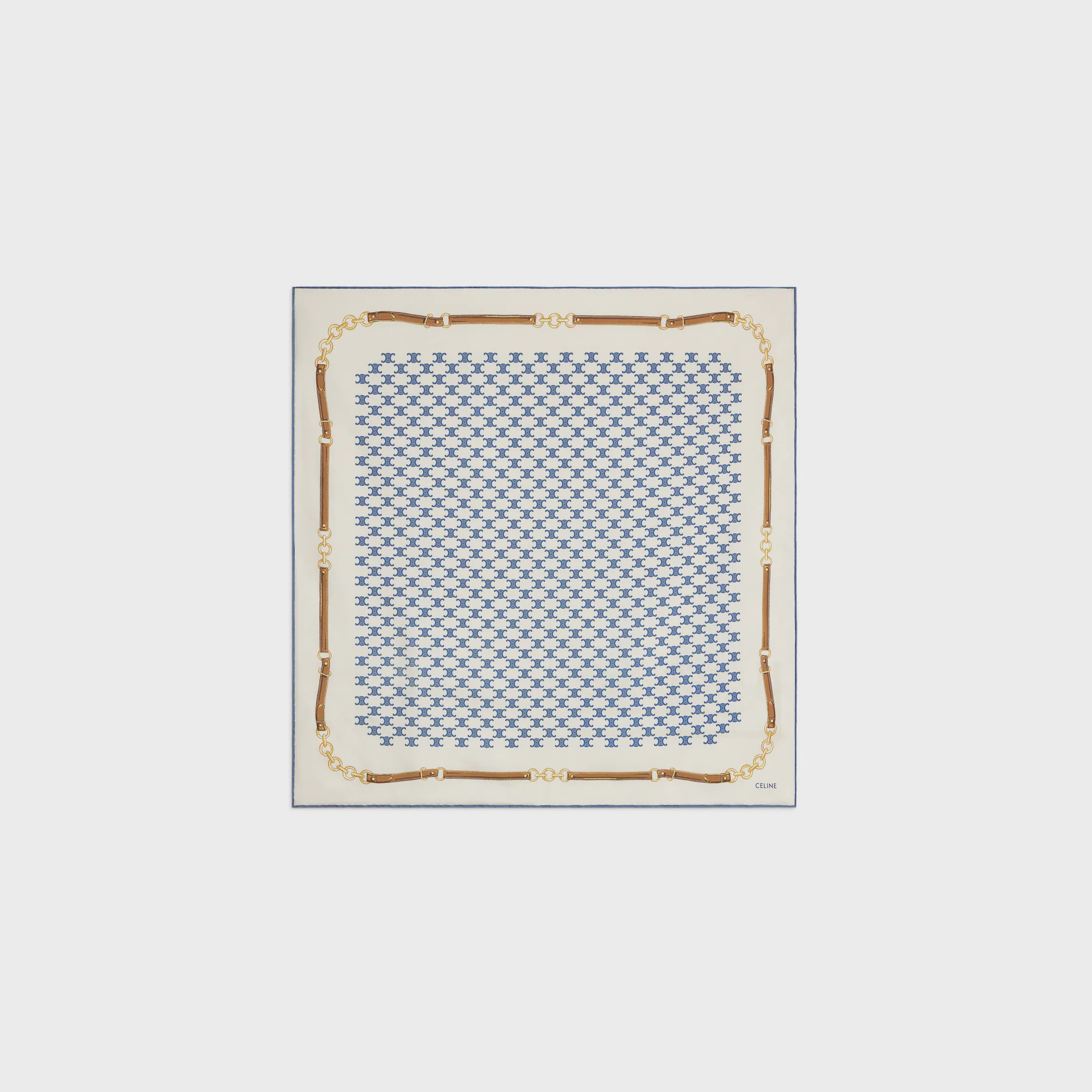 pañuelo en tela de seda herencia twill