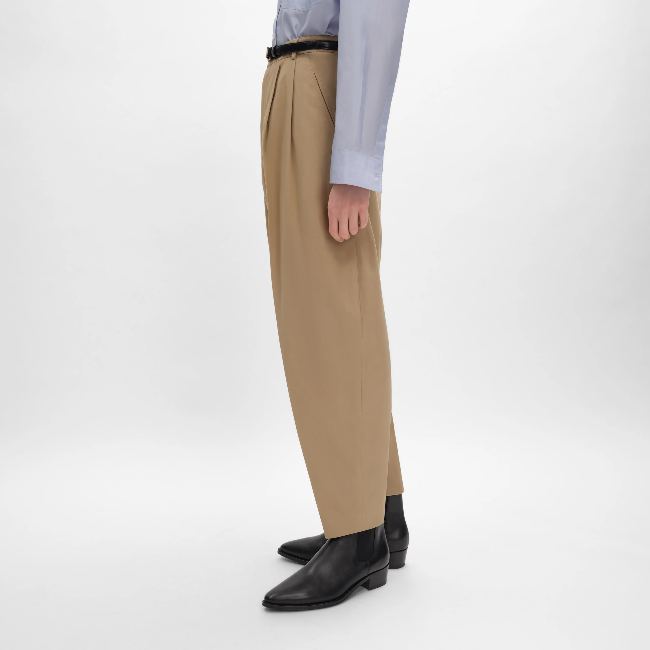 pantalones montauk en tela twill de algodón