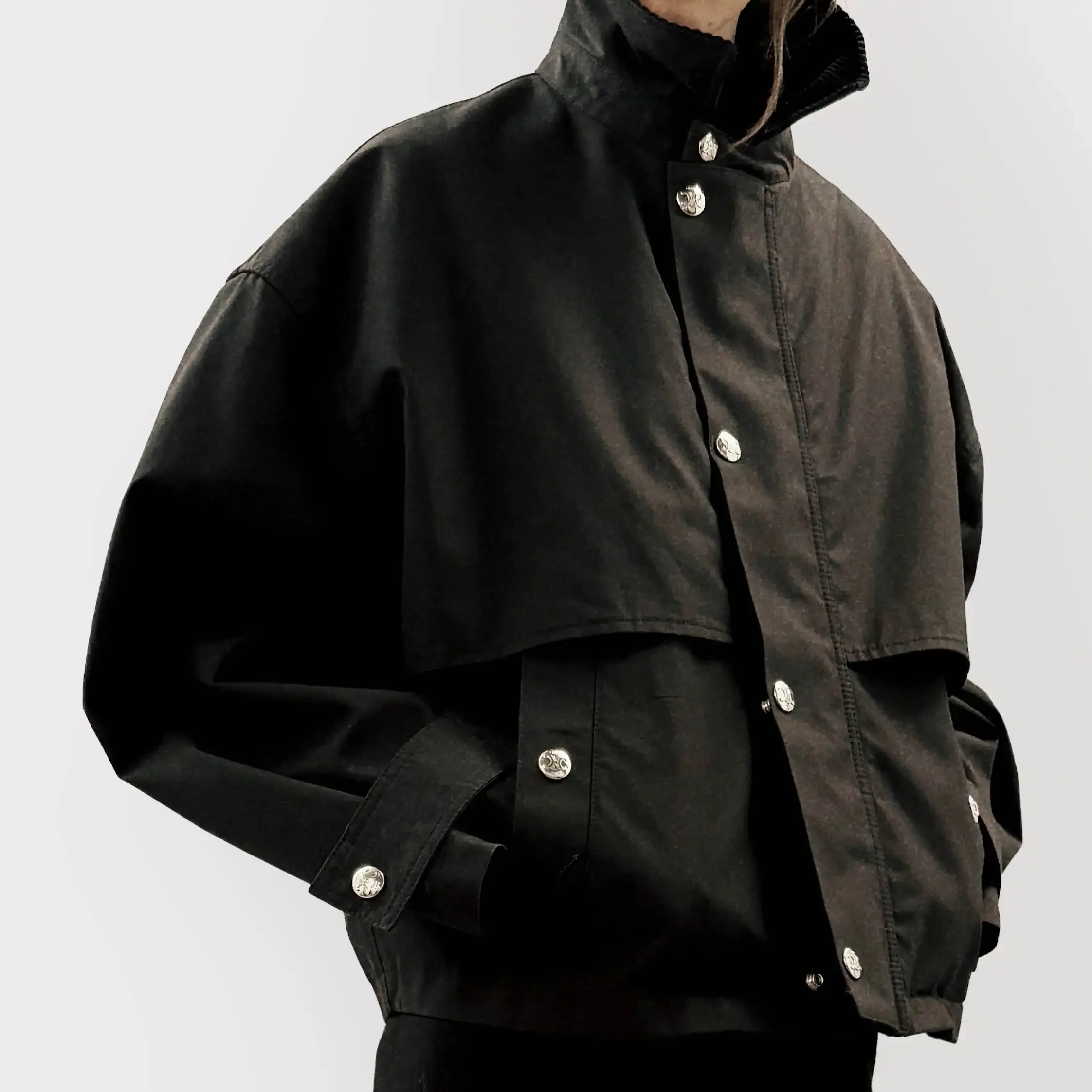 chaqueta IN de algodón encerado