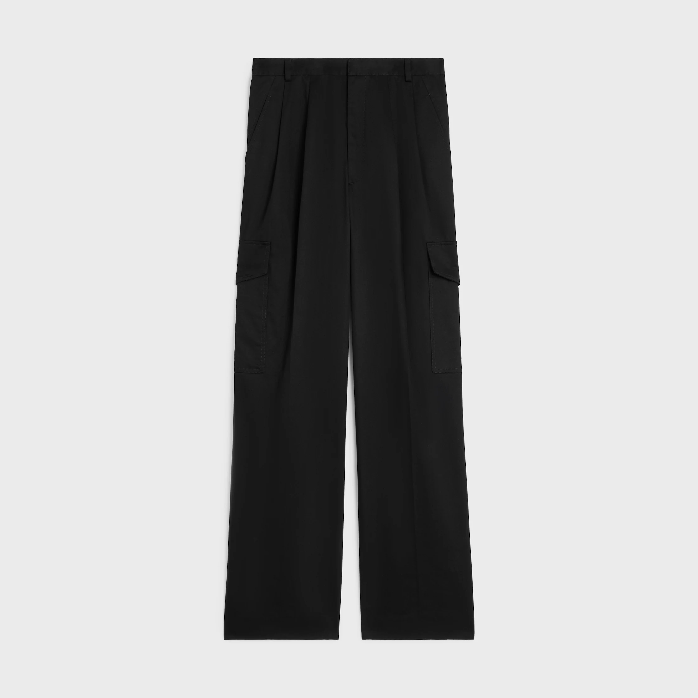 PANTALONES MONTAUK CON CARGA EN TELA DE ALGODÓN