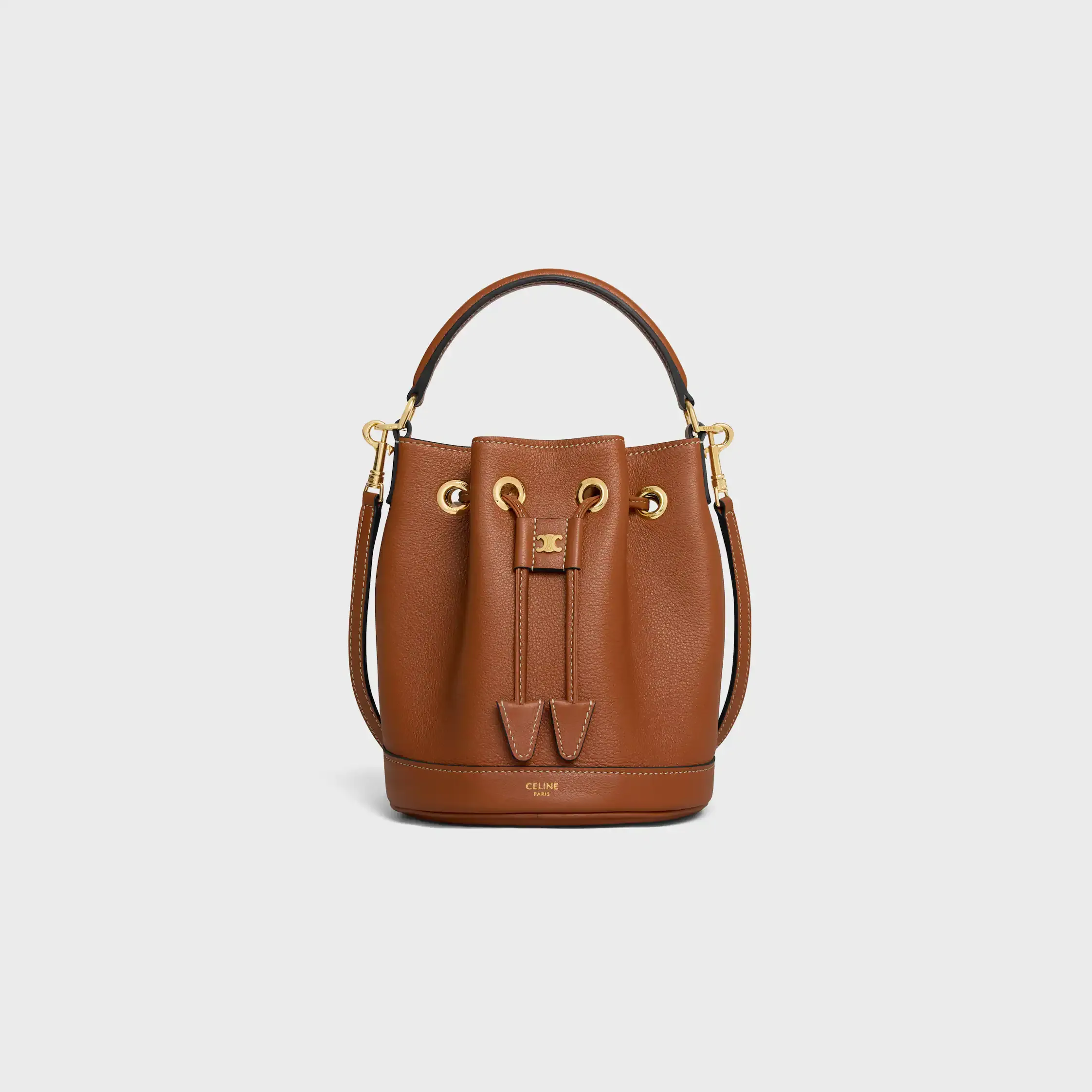 BOLSO TEEN CLARA EN CUERO DE VACUNO GRANADO SUAVE