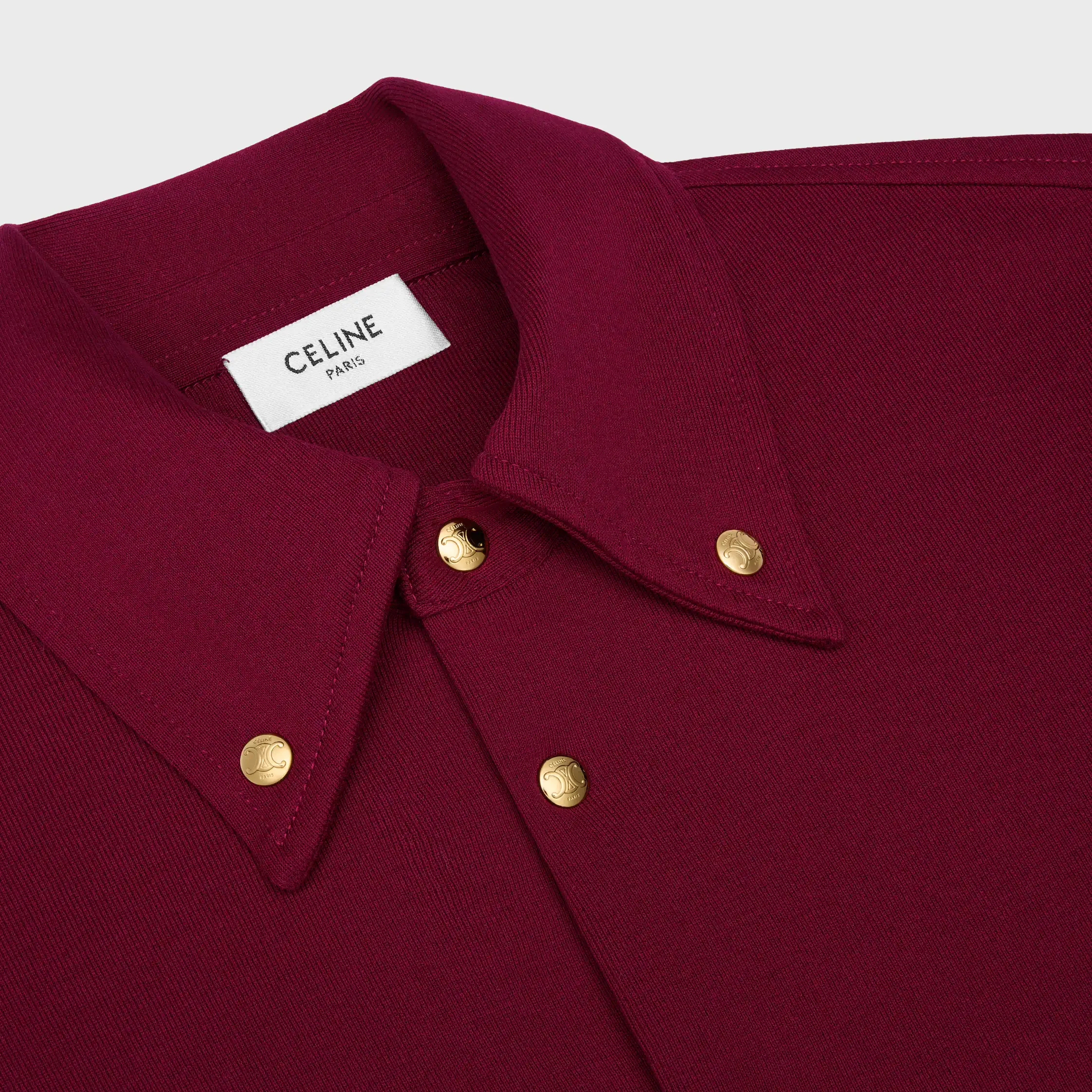 camisa de jersey de algodón