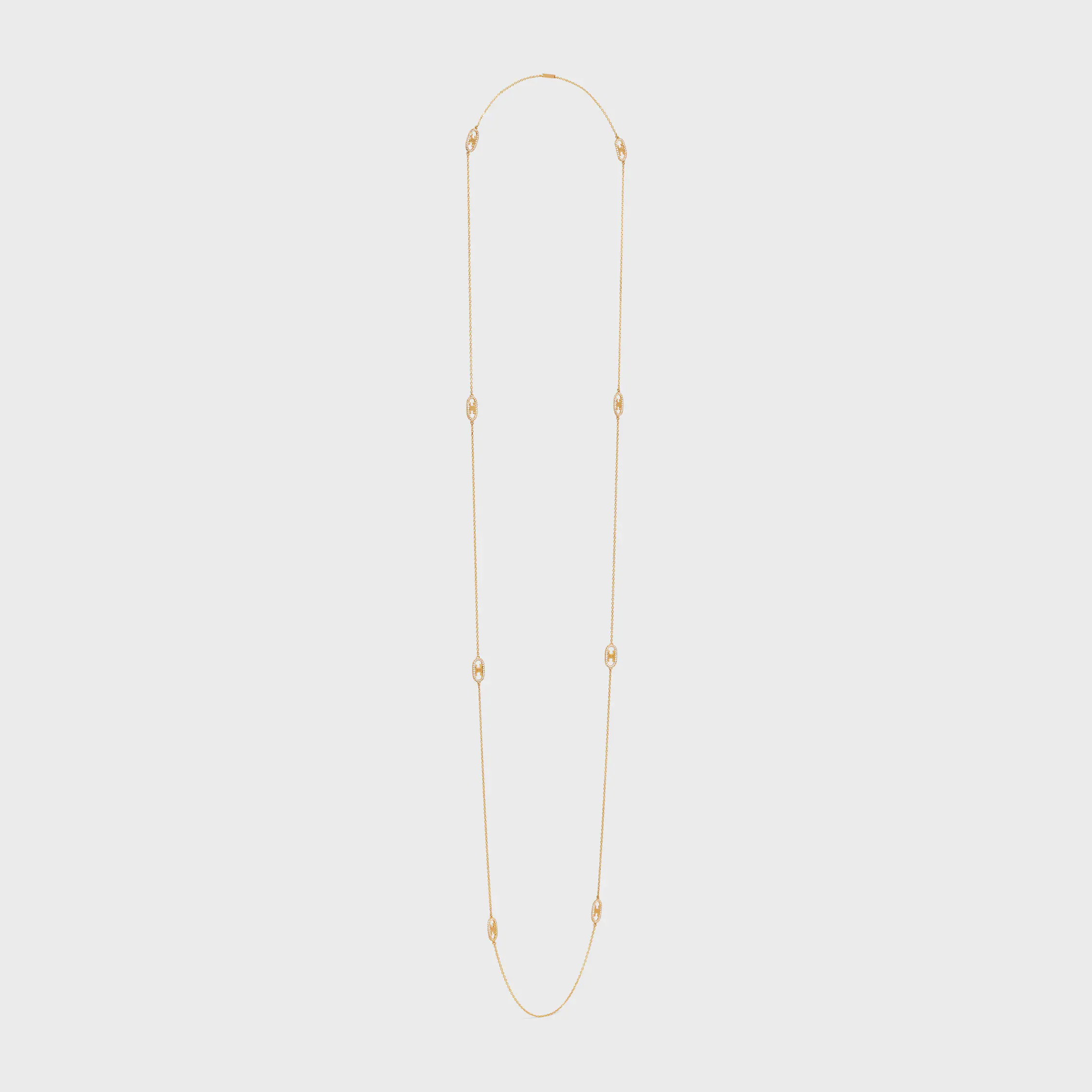 Collar Maillon Triomphe en oro amarillo y diamantes