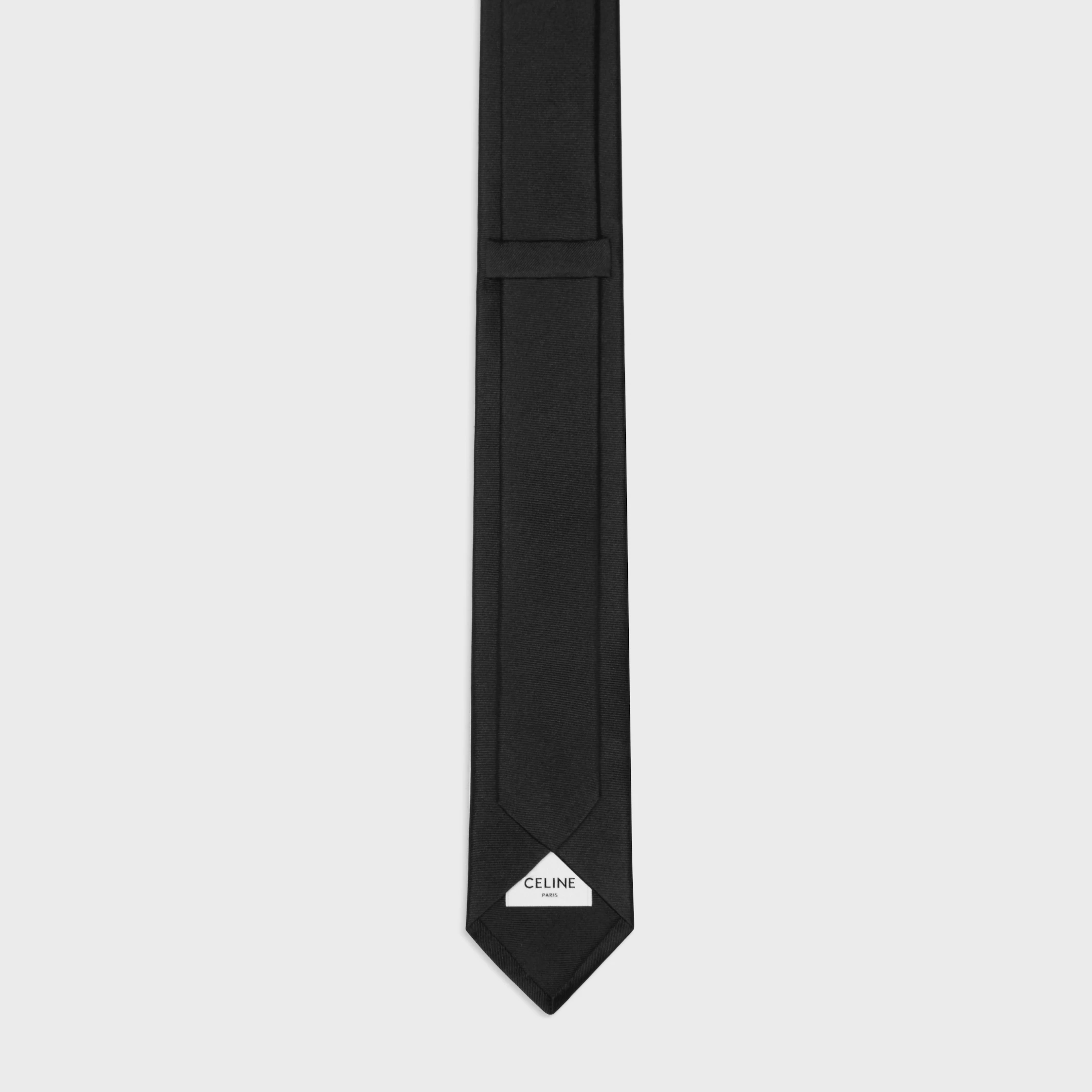 corbata de seda satén