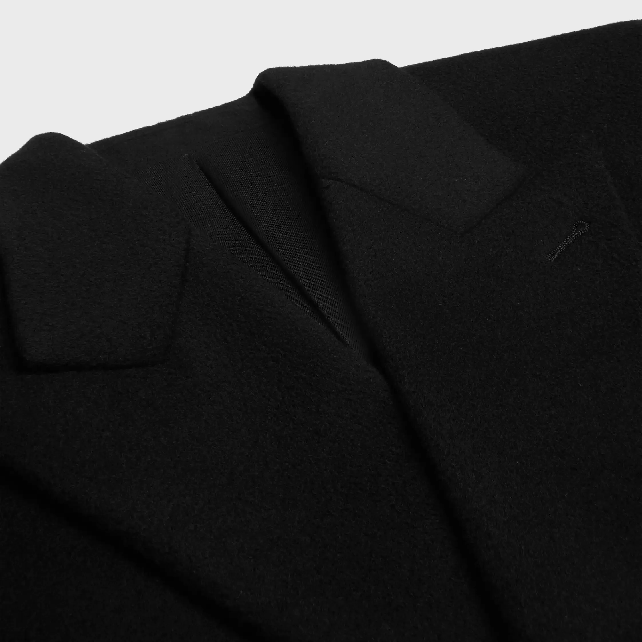 chaqueta columna en tejido de lana