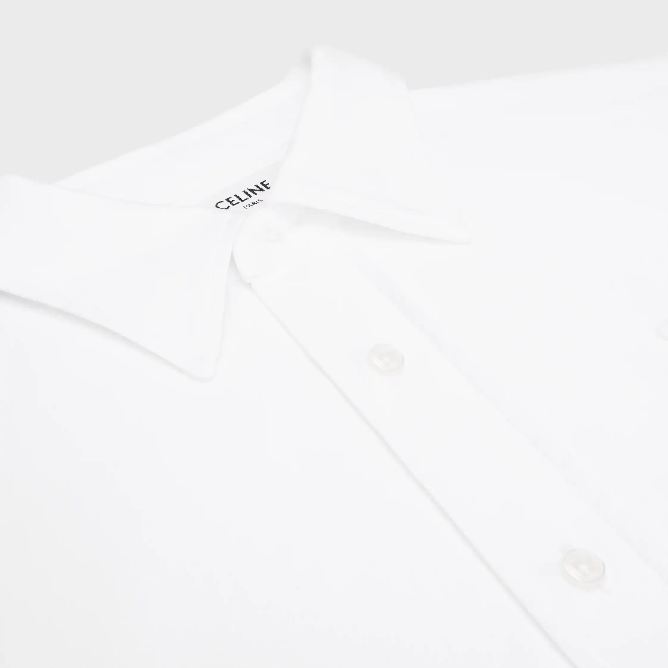 CAMISA DE DENIM DE ALGODÓN
