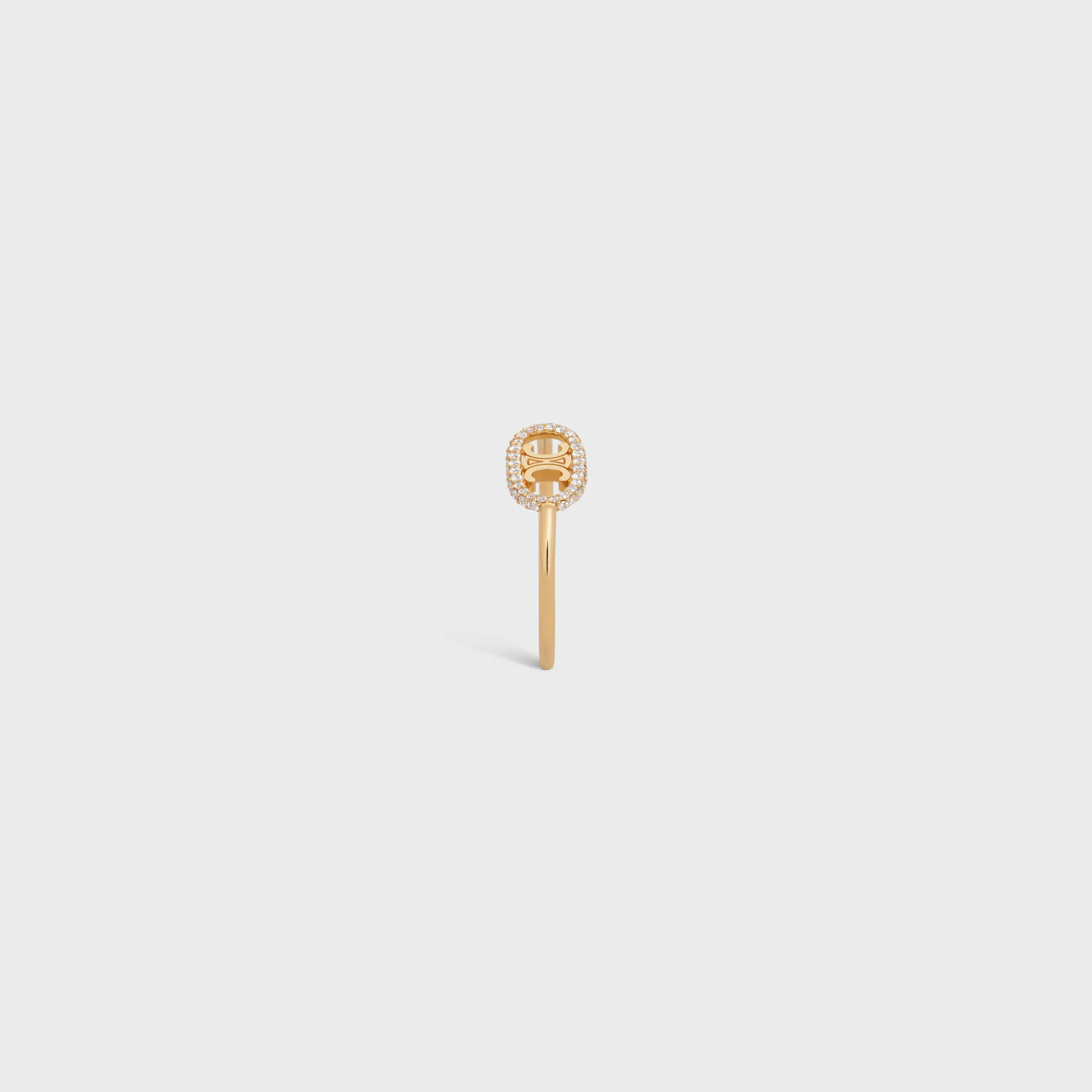 Anillo Maillon Triomphe en oro amarillo y diamantes